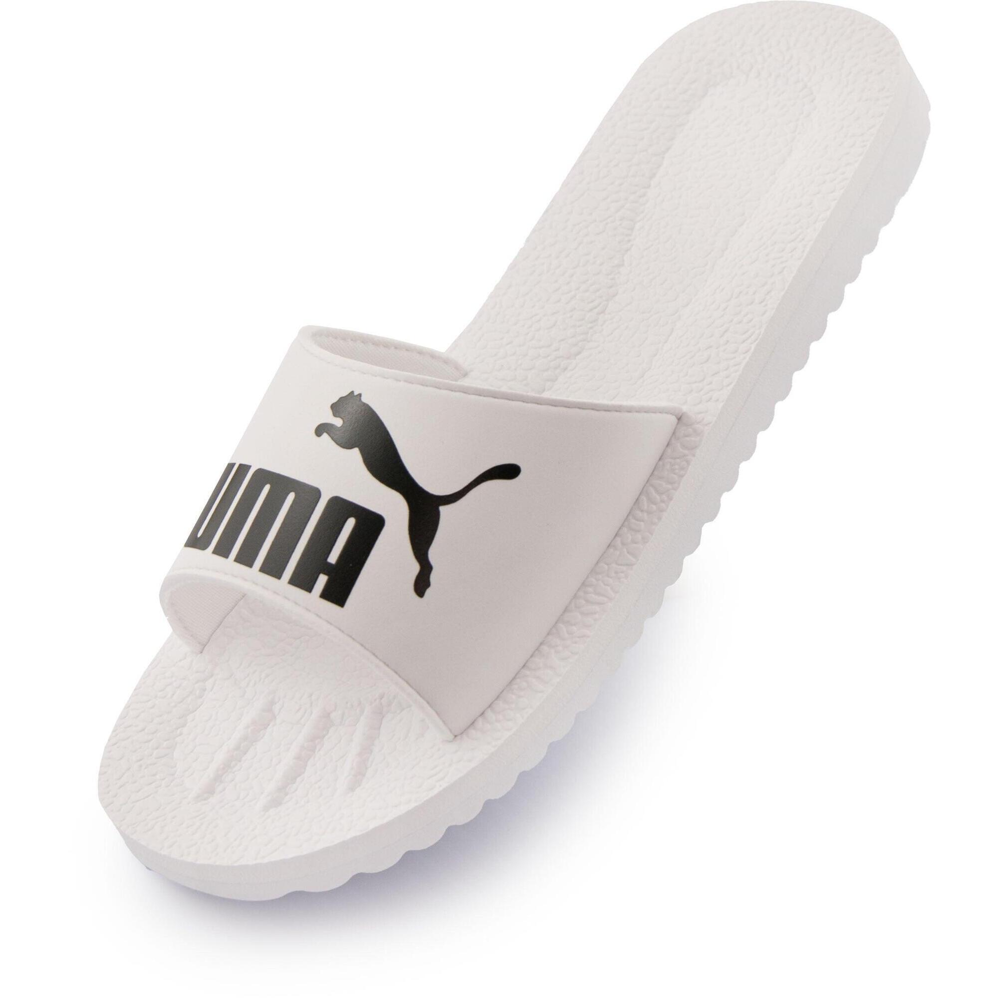 Kapcie Puma Purecat Białe/Czarne 46 - Komfort i Styl