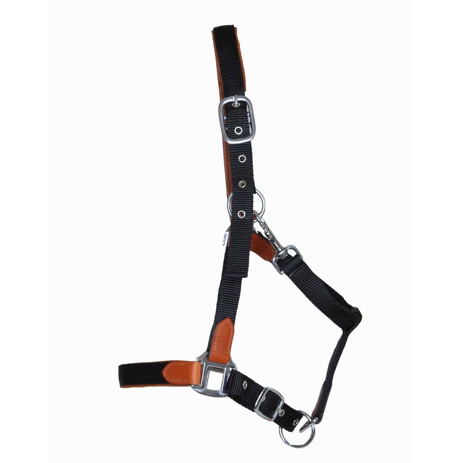 Nagłówek dla konia ze skóry i paska T de T