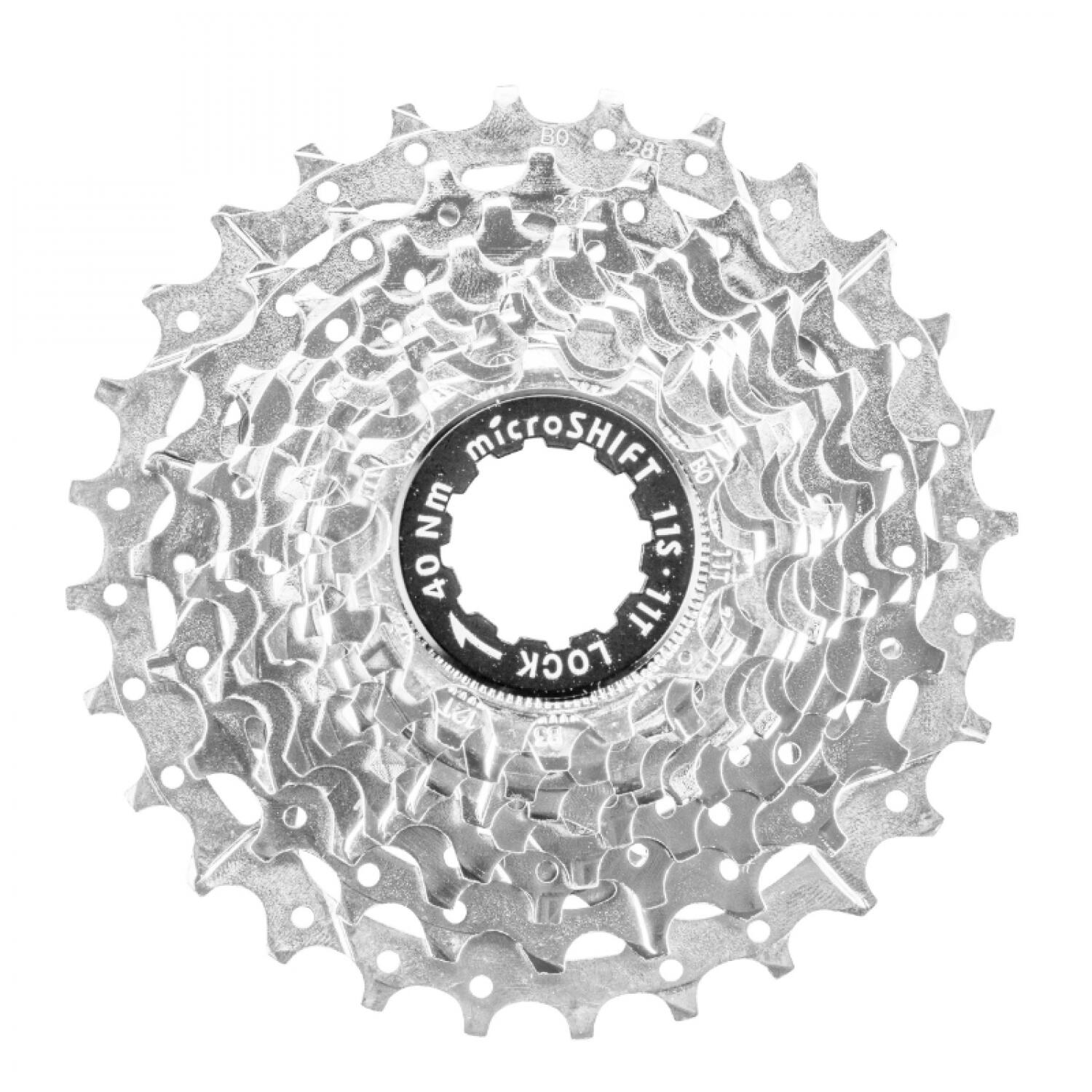 Kaseta rowerowa szosowa Microshift Shimano-Sram 11 biegów 11-28T