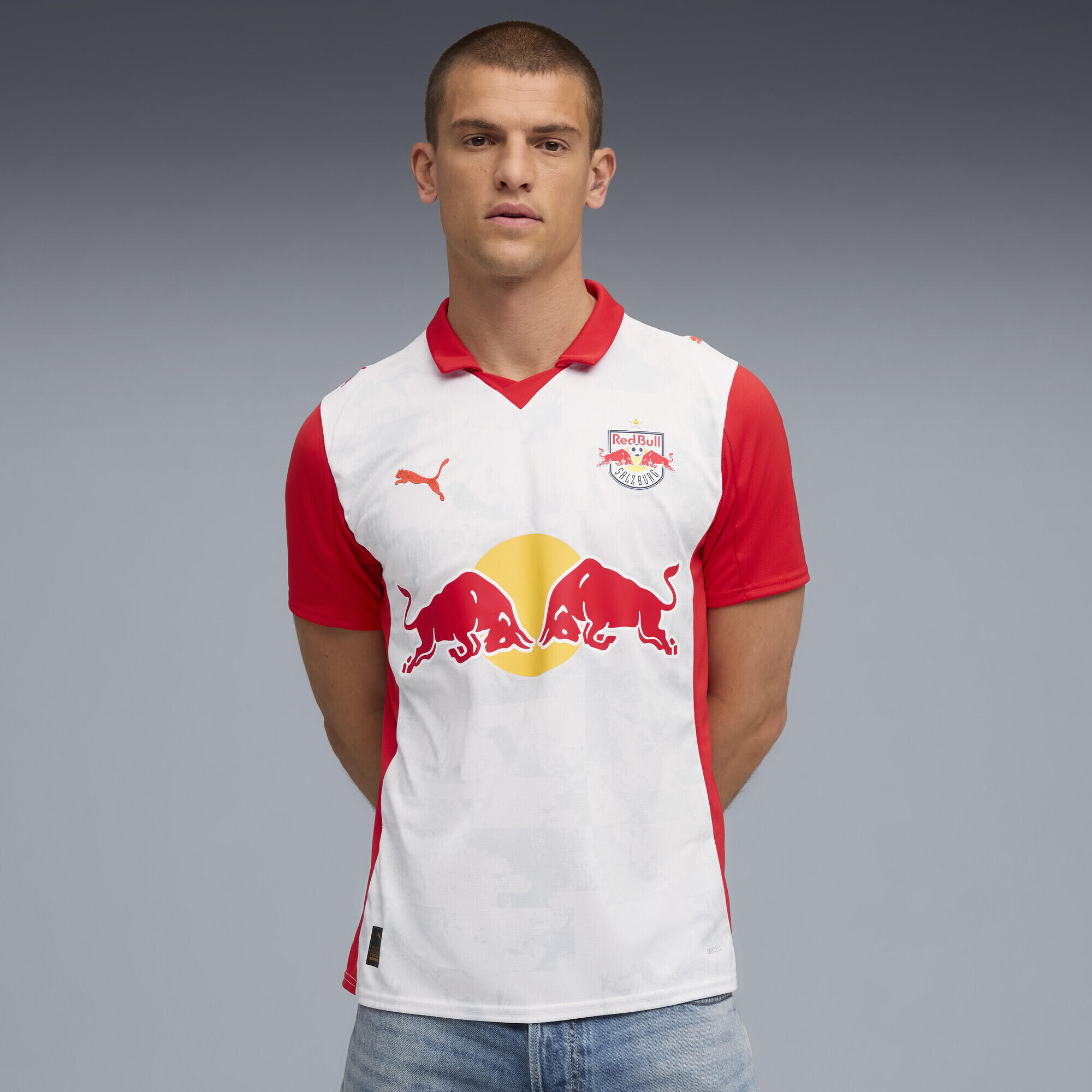 Męska koszulka domowa FC Red Bull Salzburg 25/26 PUMA