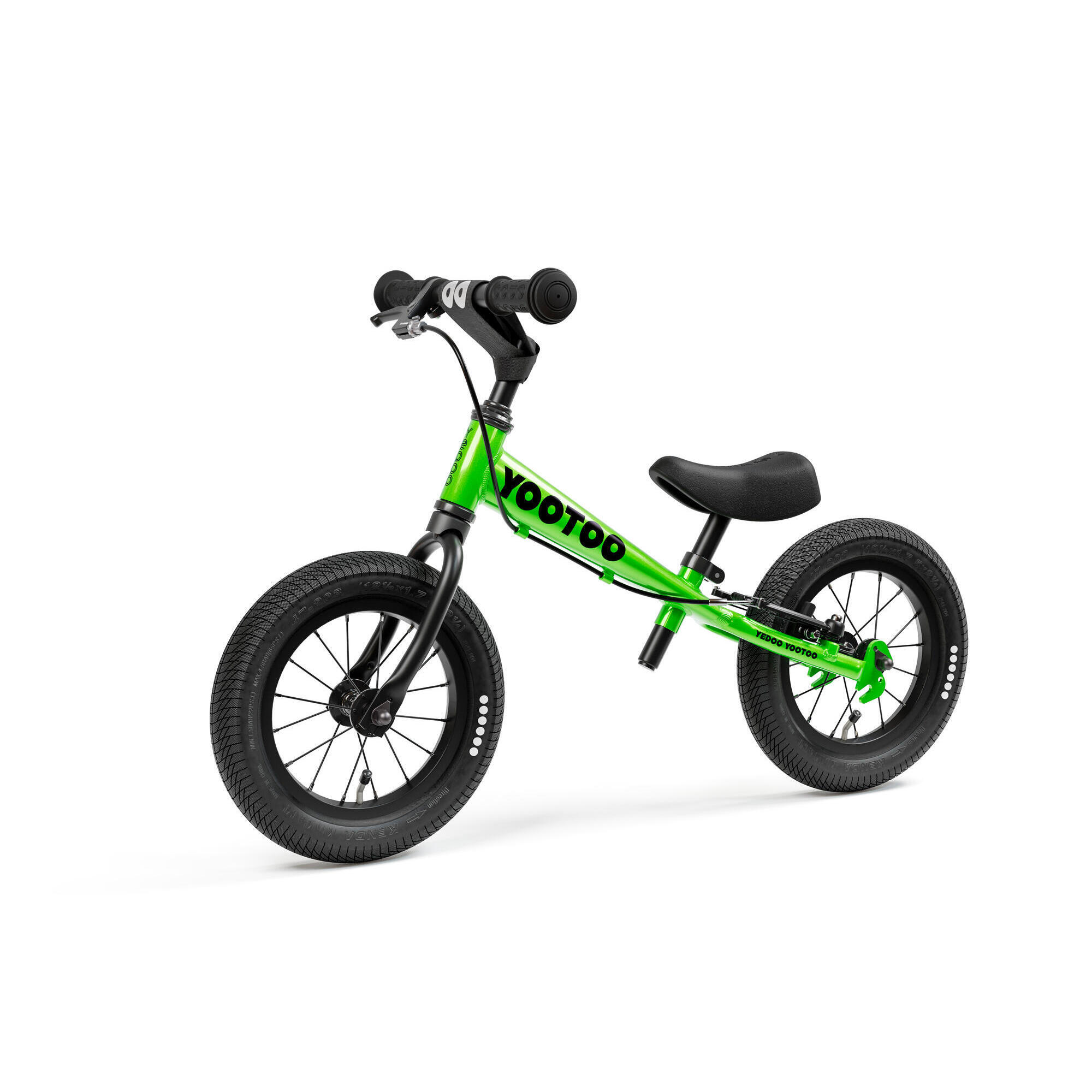 Rowerek biegowy aluminiowy Yedoo YooToo od 1,5 roku, certyfikowany, zielony