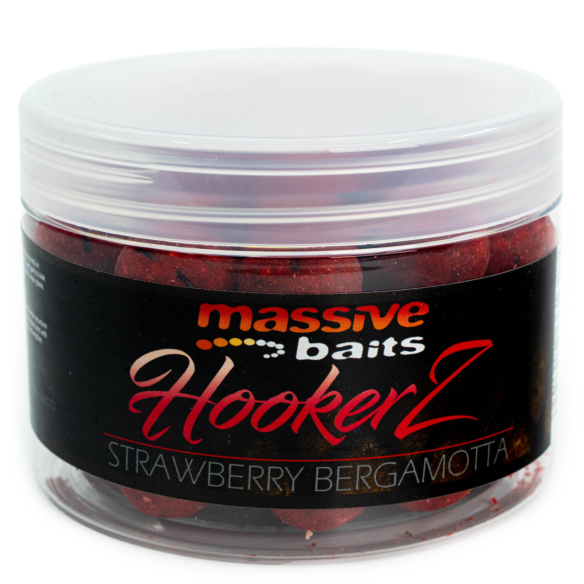 Przynęta Kulki Massive Baits Hookerz Strawberry Bergamotta 18Mm