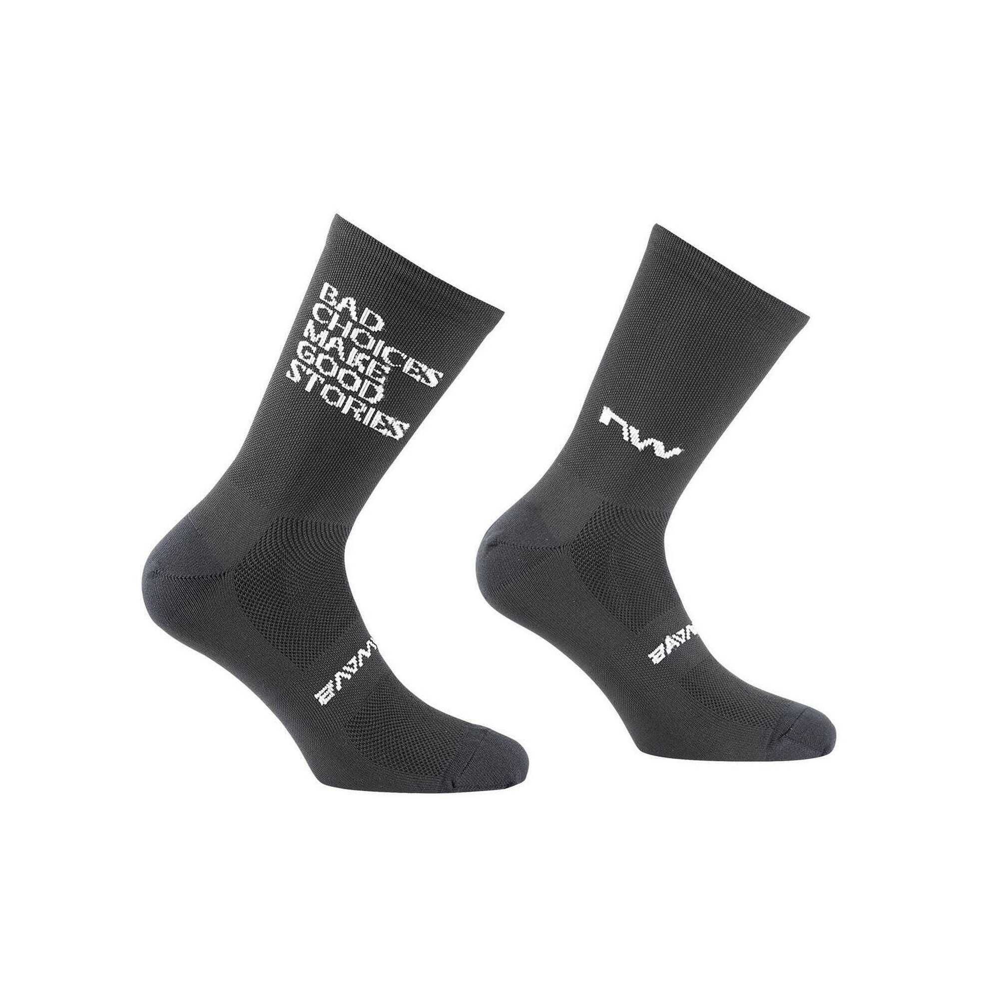 Skarpety rowerowe NORTHWAVE Bad Choices Sock czarny
