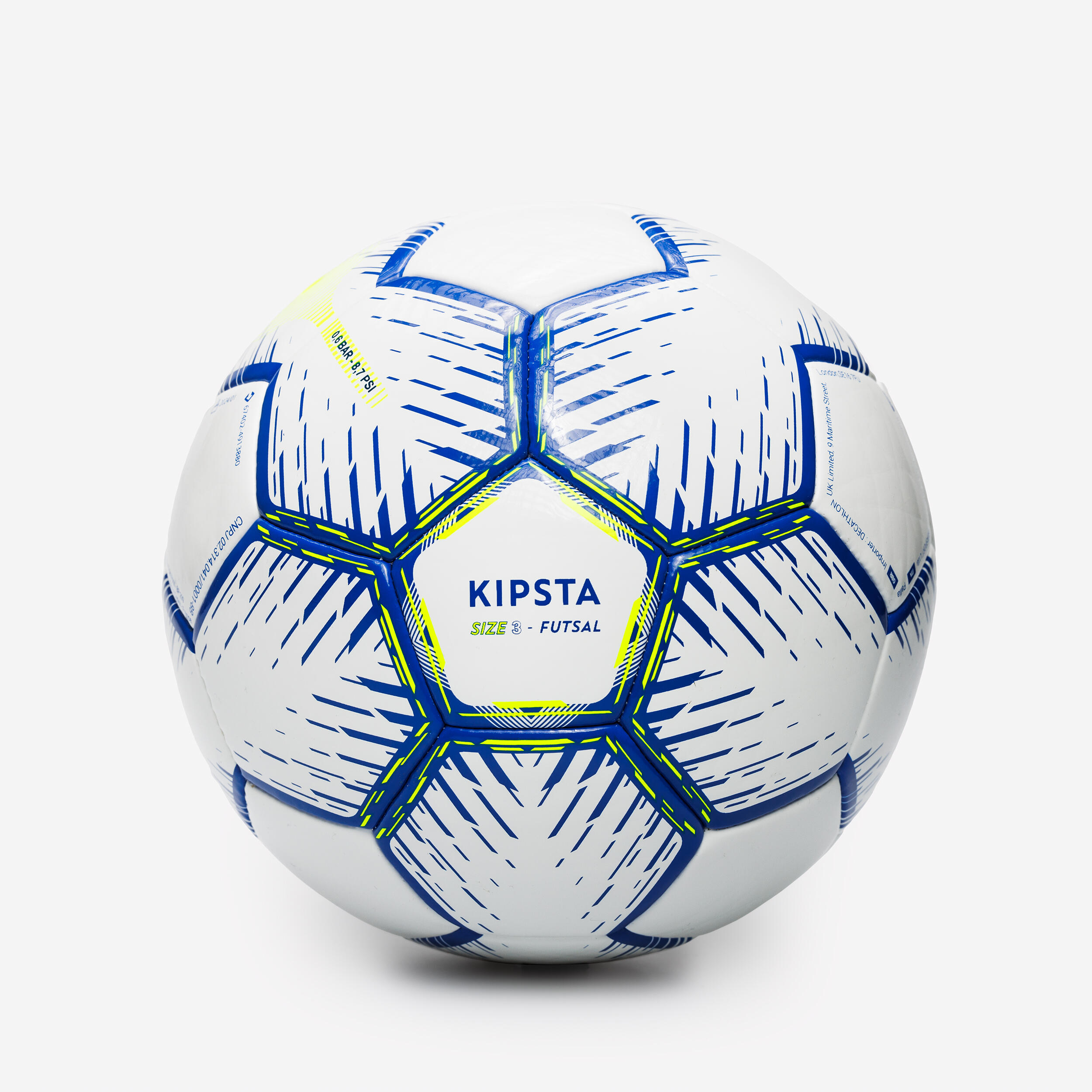 Piłka do piłki nożnej halowej Futsal Kipsta rozmiar 3 - 58 cm