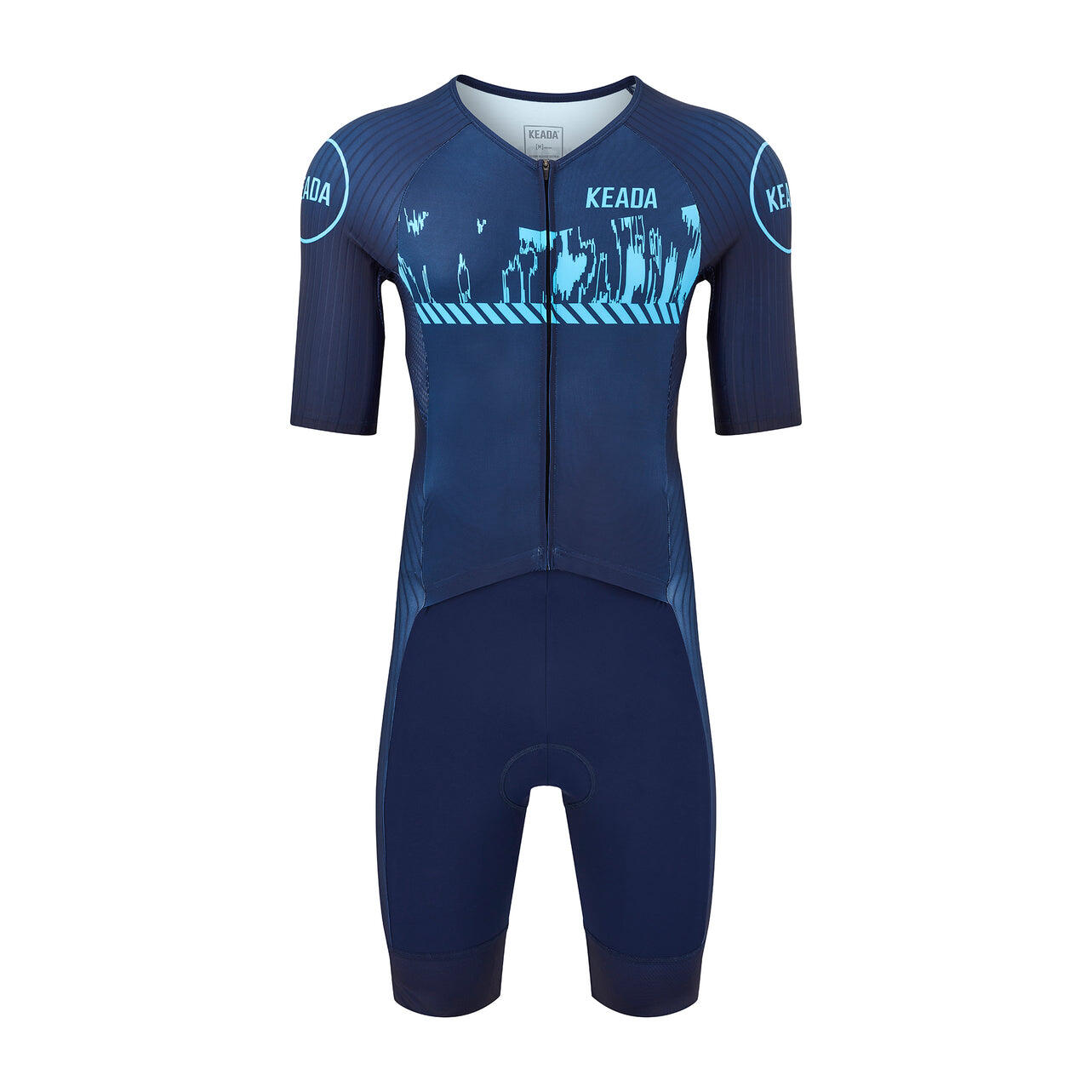 Męski trisuit z rękawami - Signal Four