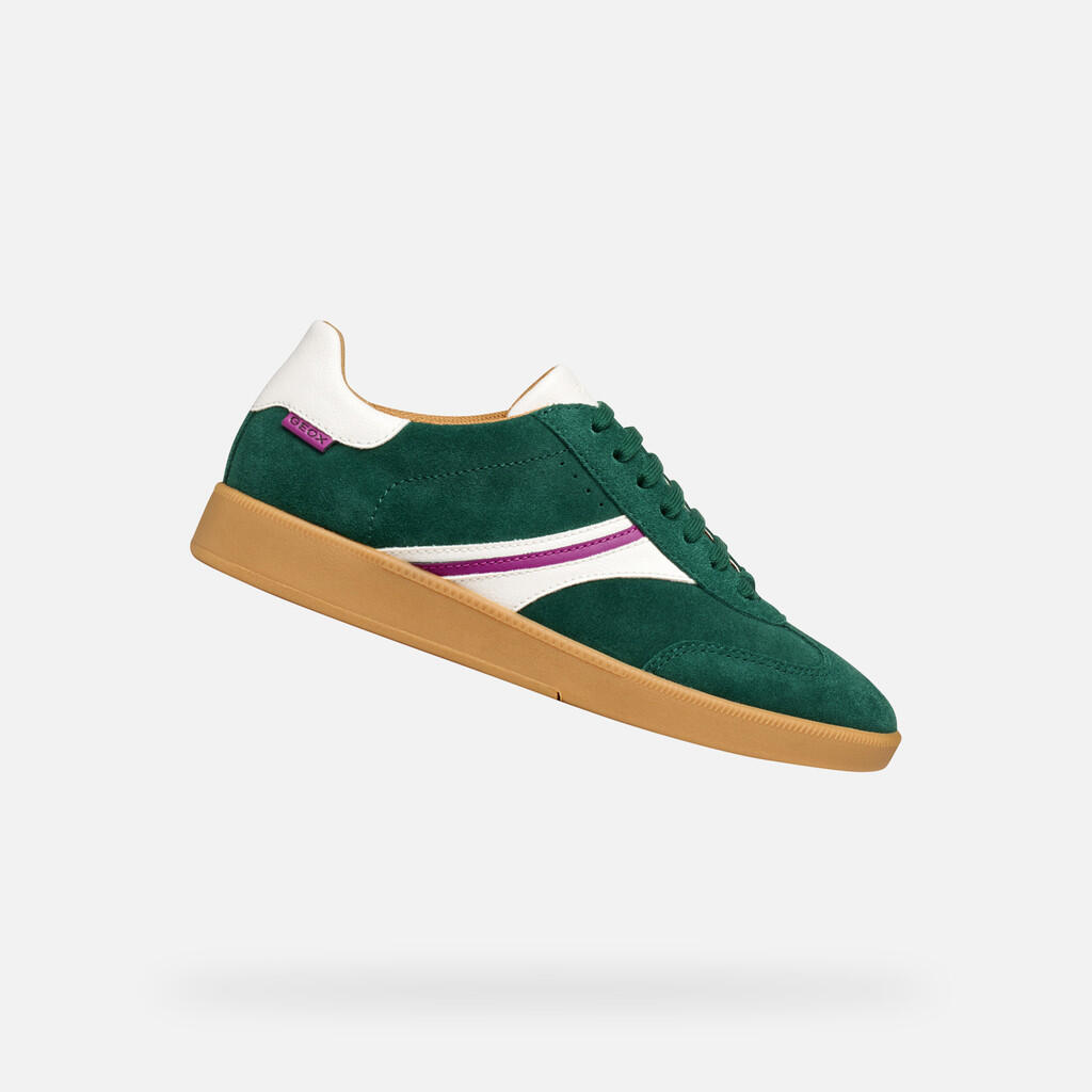 Baskets Femme Baskets Geox D MELEDA Vert Geox