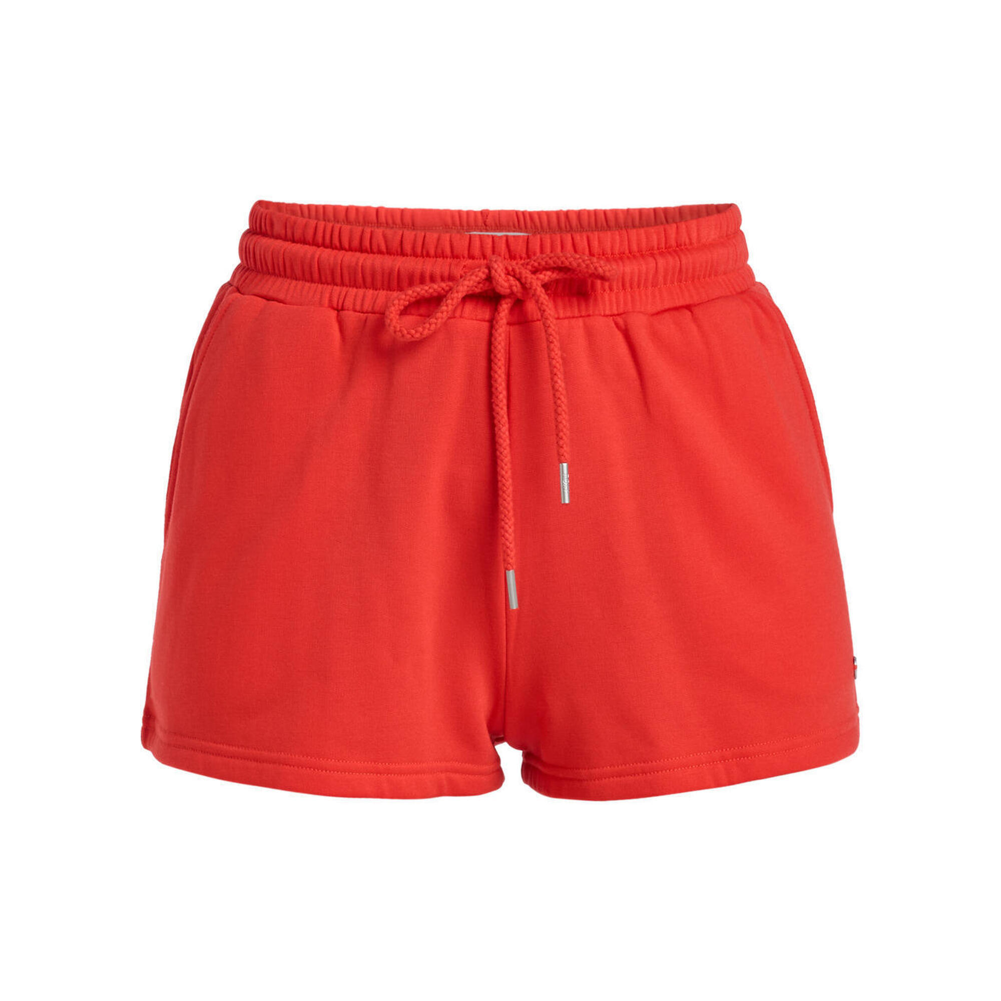 Szorty z elastycznym pasem dla Kobiety SURFING BY MOONLIGHT Czerwony