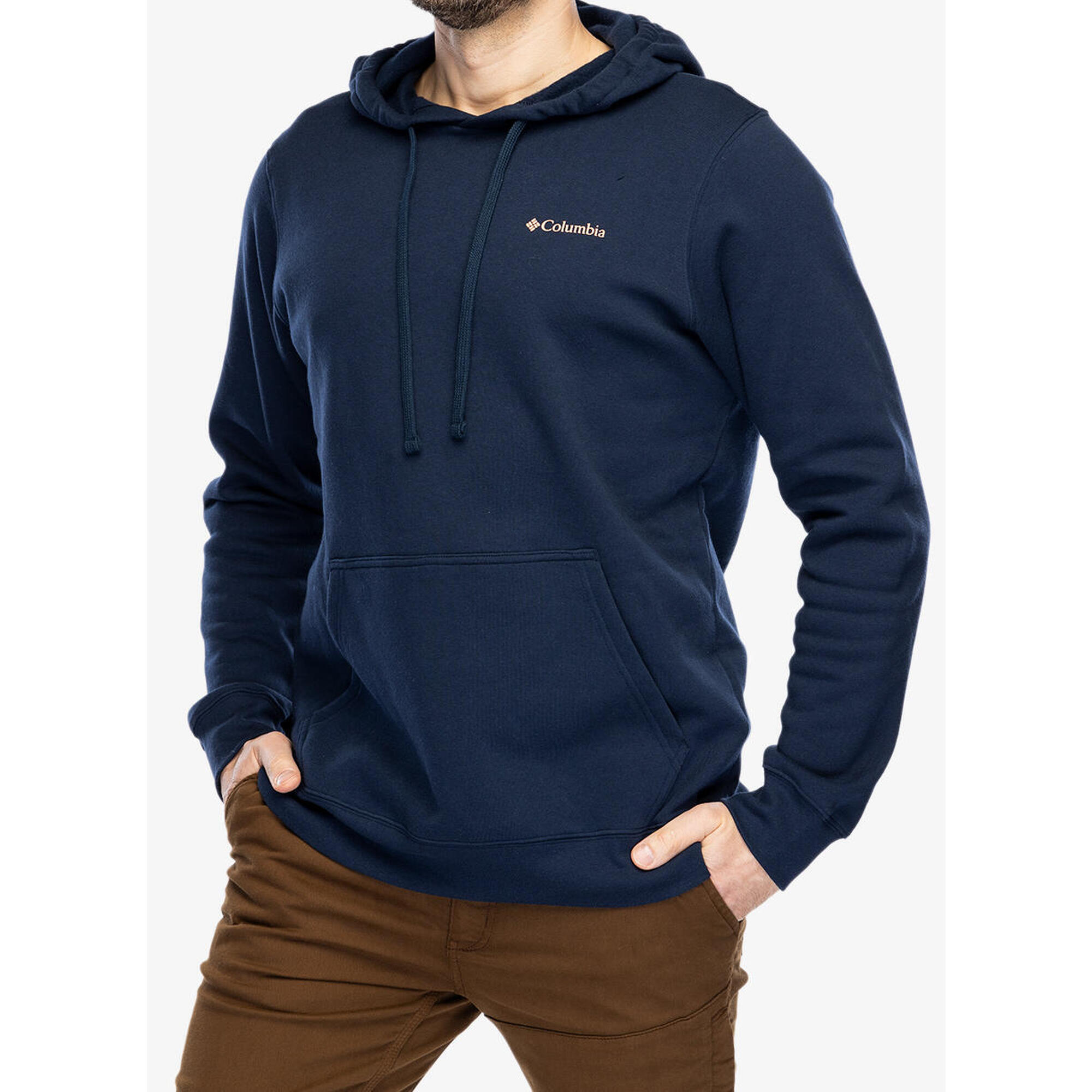 Bluza z kapturem Columbia Trek Graphic Hoodie - collegiate navy/mountain air XL