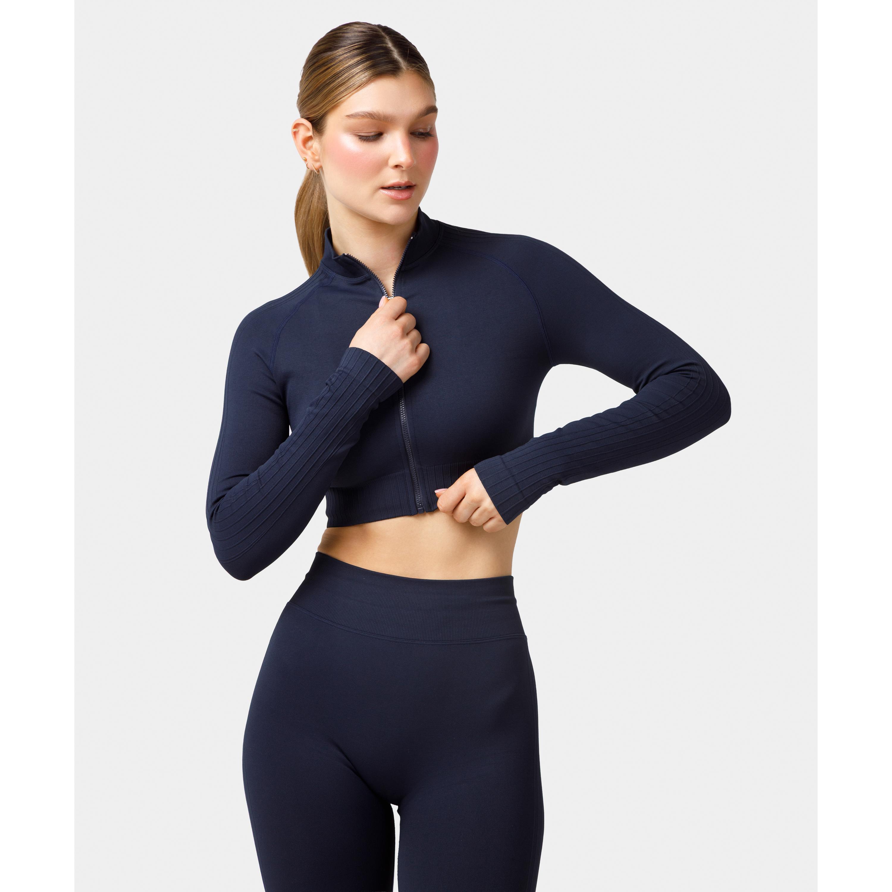 Longsleeve rozpinany Carpatree Elite granatowy