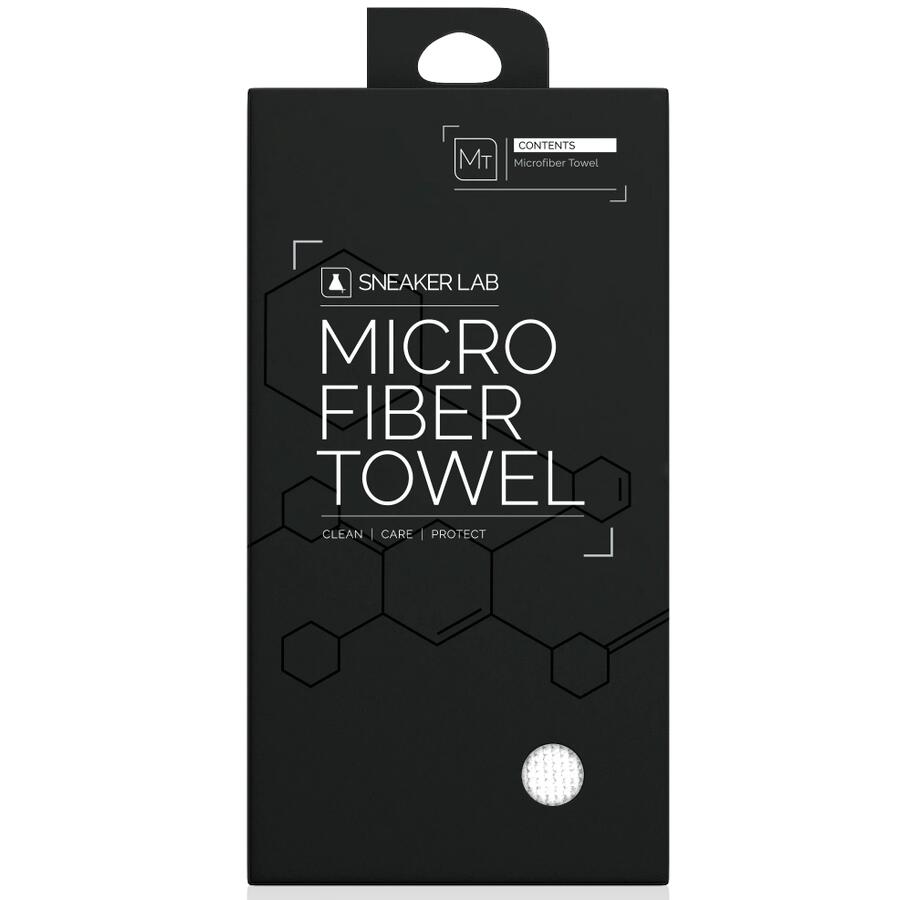 Sneaker LAB - Biały ręcznik z mikrofibry 30x30cm ściereczka do butów