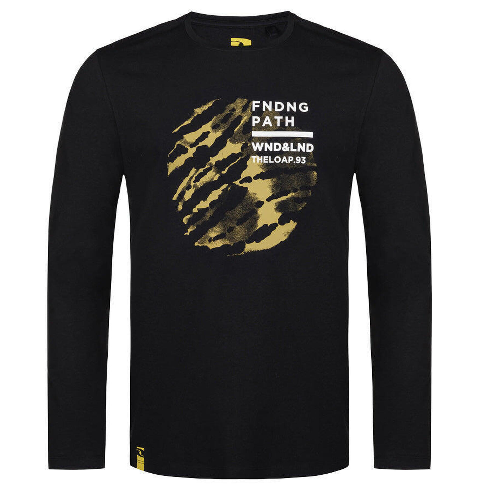 Aldar Męska Koszulka z Długim Rękawem CLM2355 – Czarny M