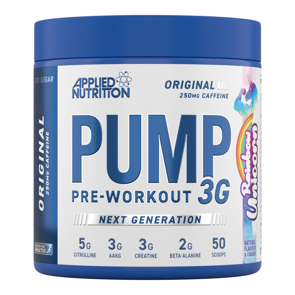 Applied Nutrition Pump 3G (25 Serv) Rainbow Unicorn - Przedtreningówka