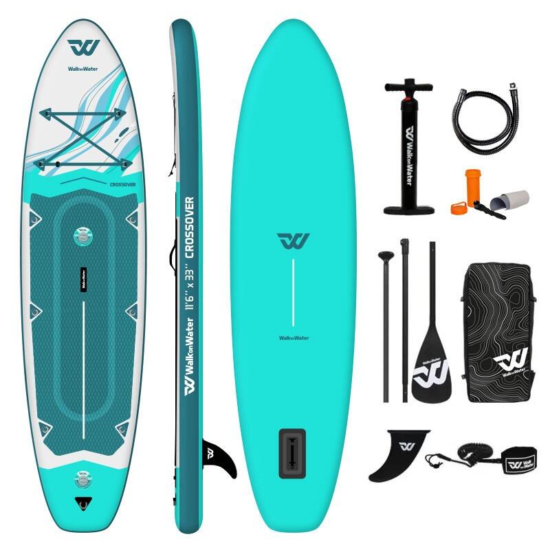 Nadmuchiwany paddle wow crossover 240 z podwójną komorą 11,6