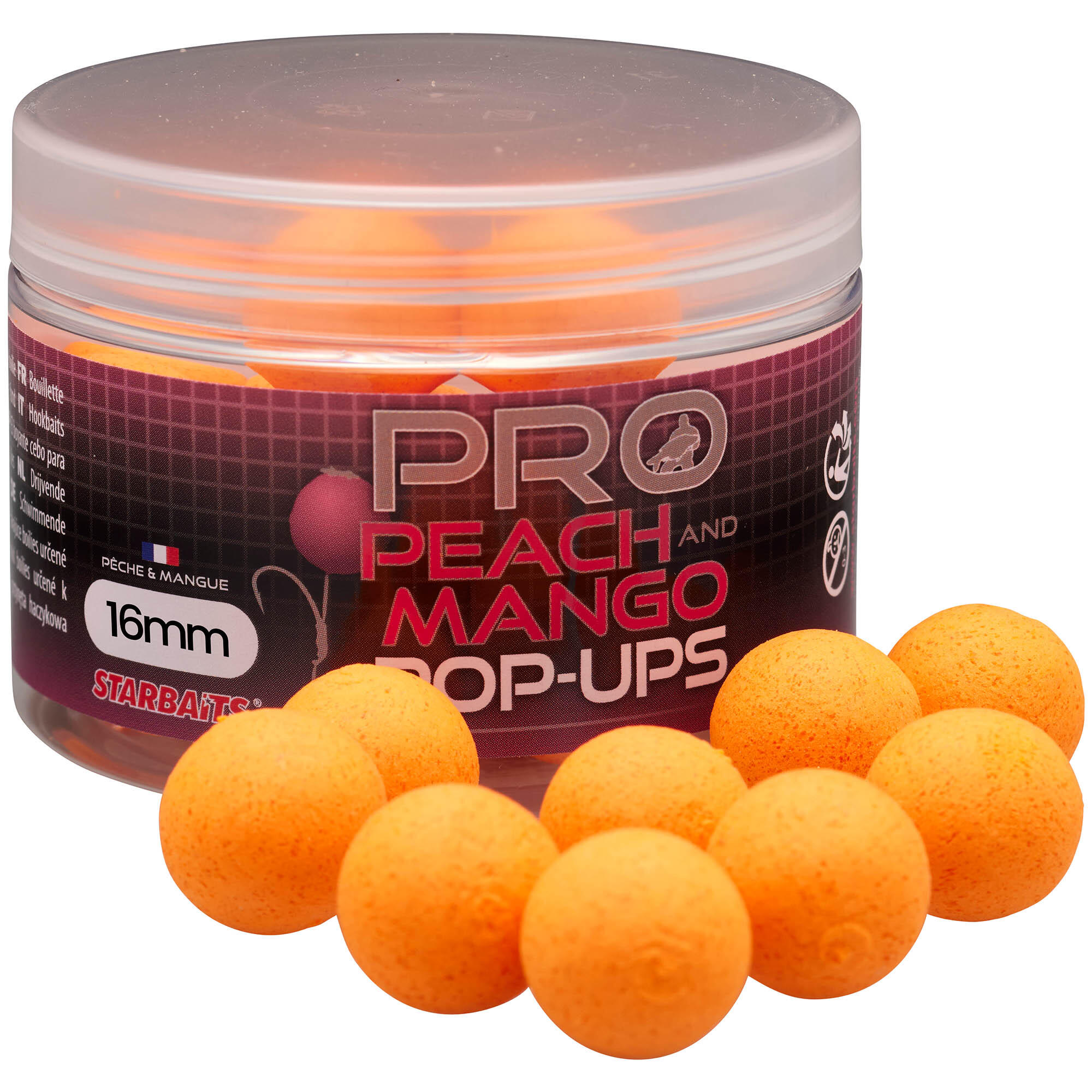 Kulki Starbaits Pro Peach & Mango Pop Up 12Mm 50G
