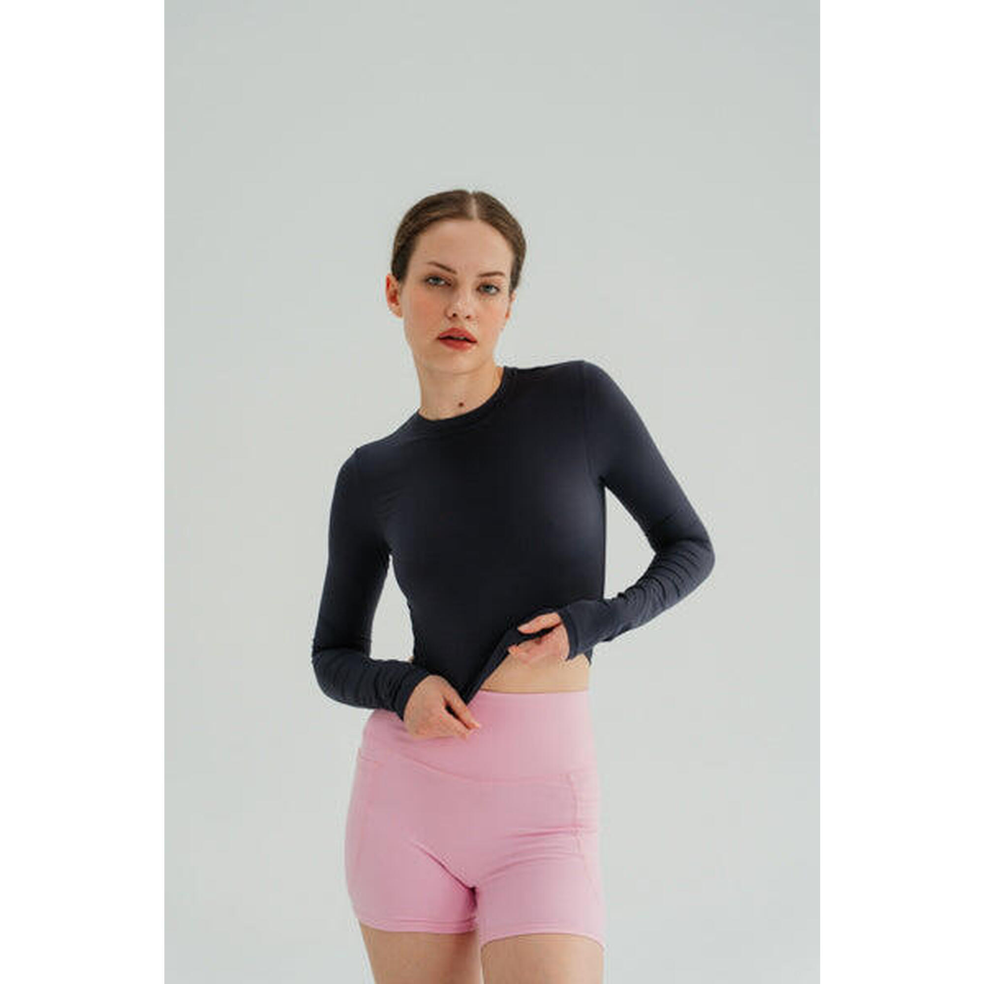 Longsleeve do jogi damski Moonholi Vogue z długim rękawem