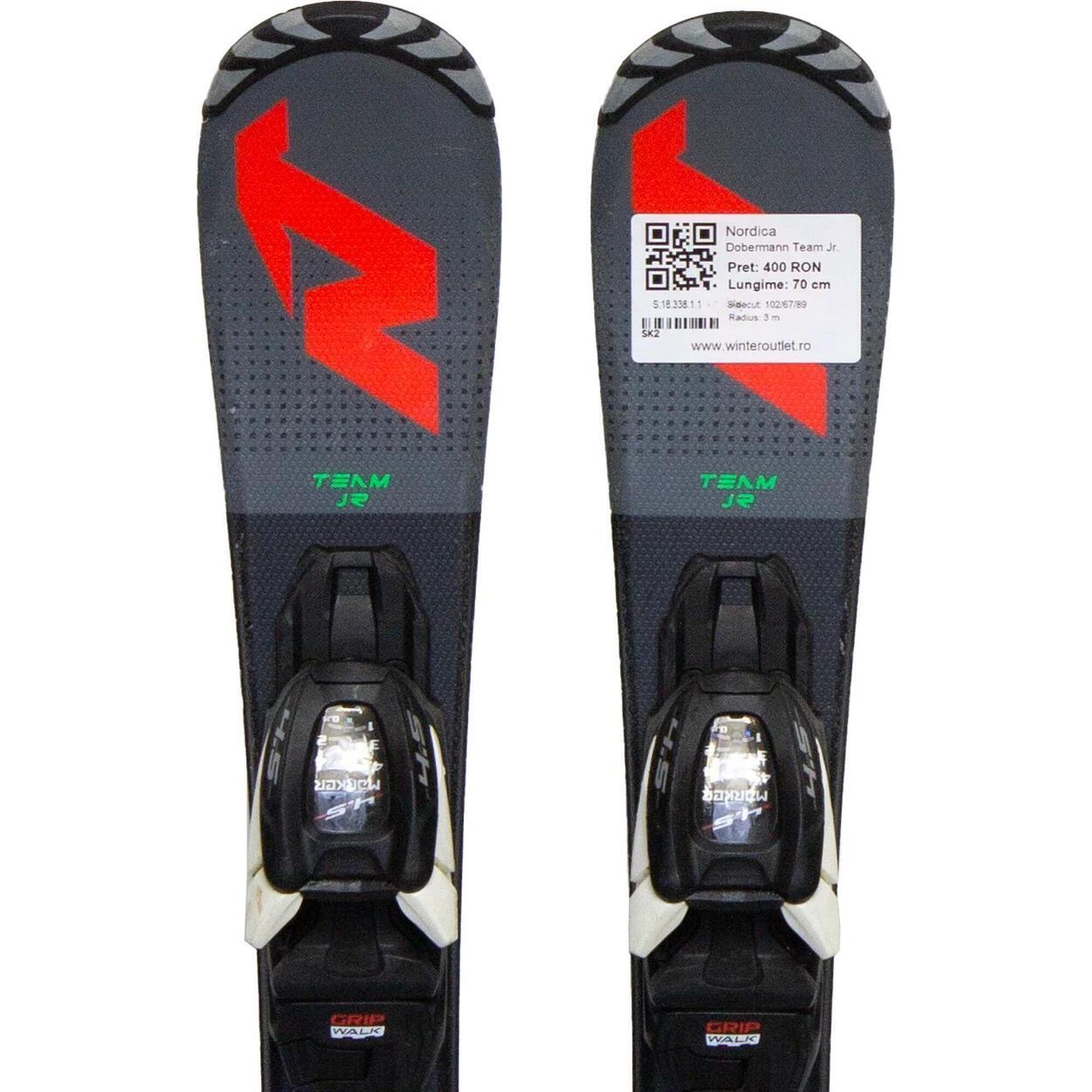 Second Life- Narty NORDICA Dobermann Team Jr., 90 cm - Stan bardzo dobry