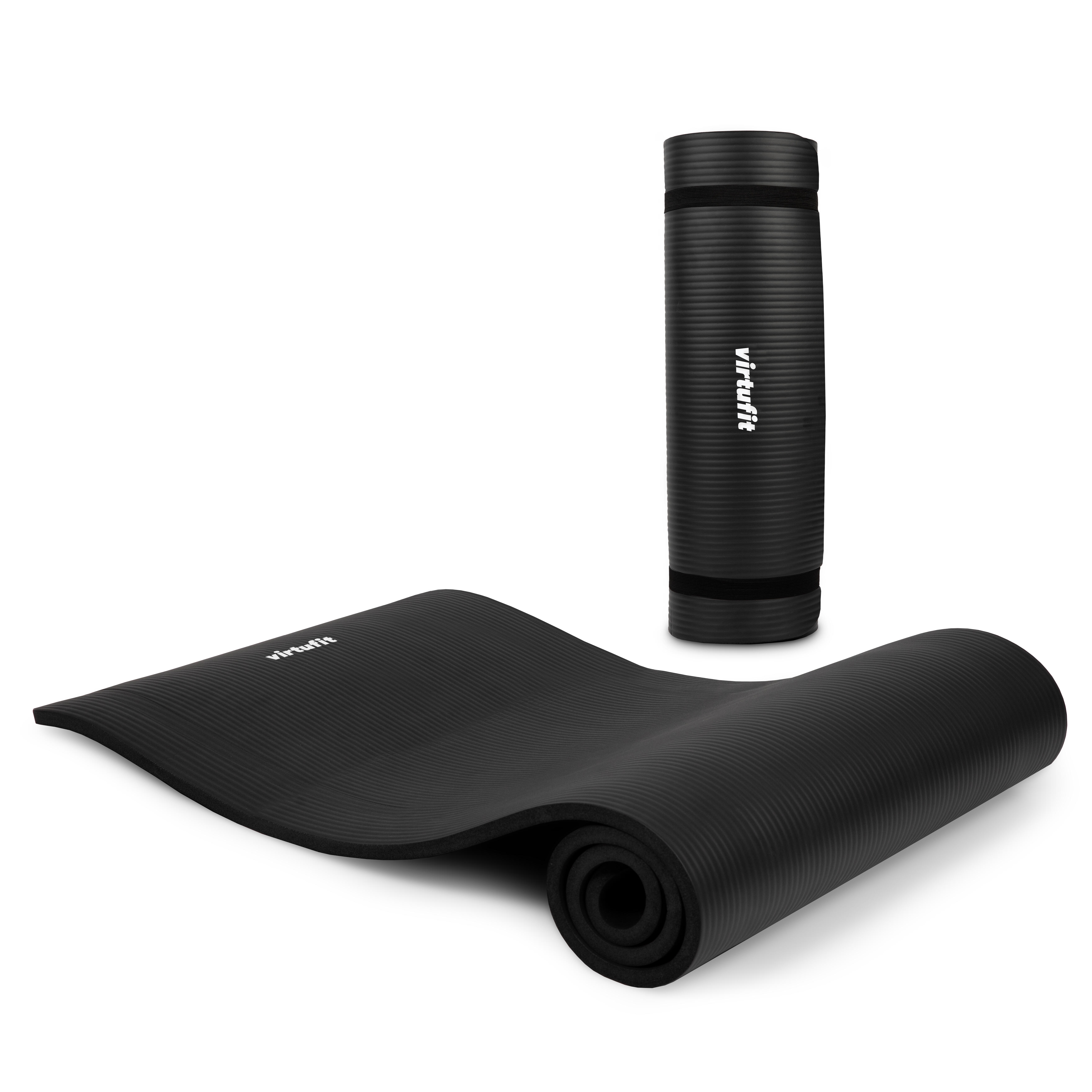 Mata fitness, Jogi 180 x 60 x 1,5 cm- PVC, ze sznurkiem do przenoszenia