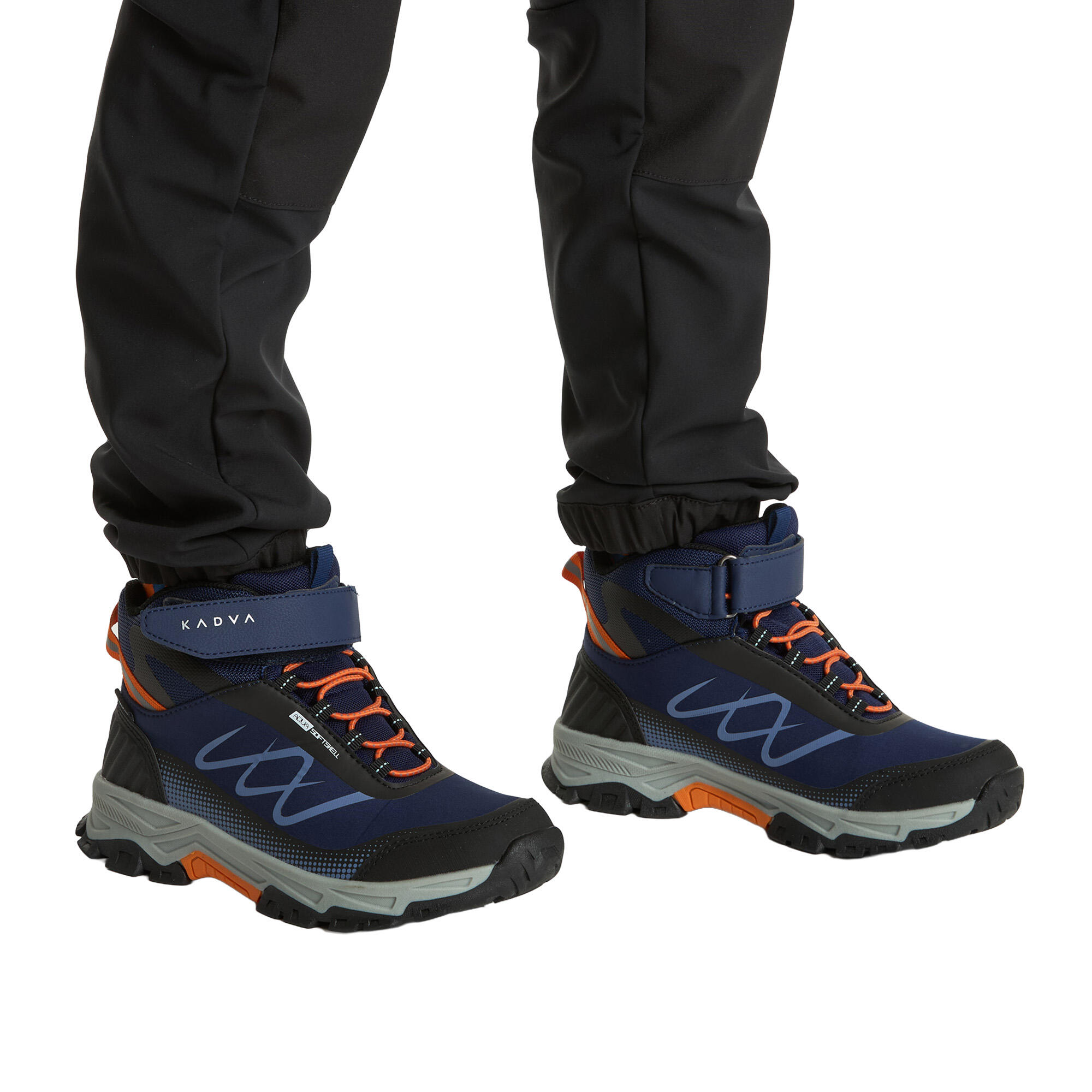Buty trekkingowe dziecięce KADVA Rocky Trail Mid WaterProof Softshell