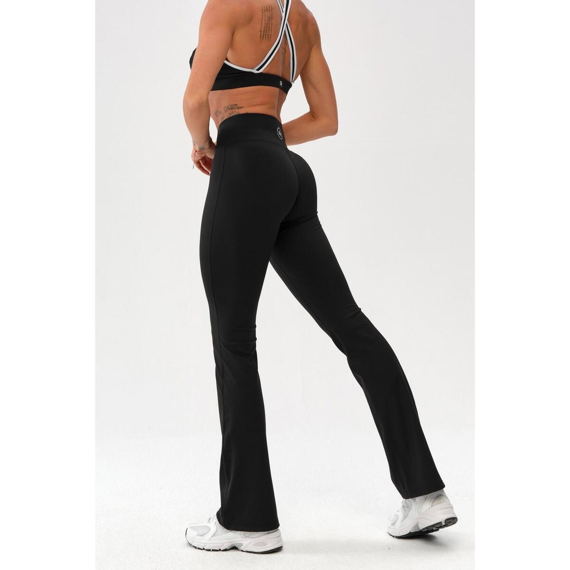 Damskie legginsy dzwony sportowe fitness Rough Radical Mocha Active