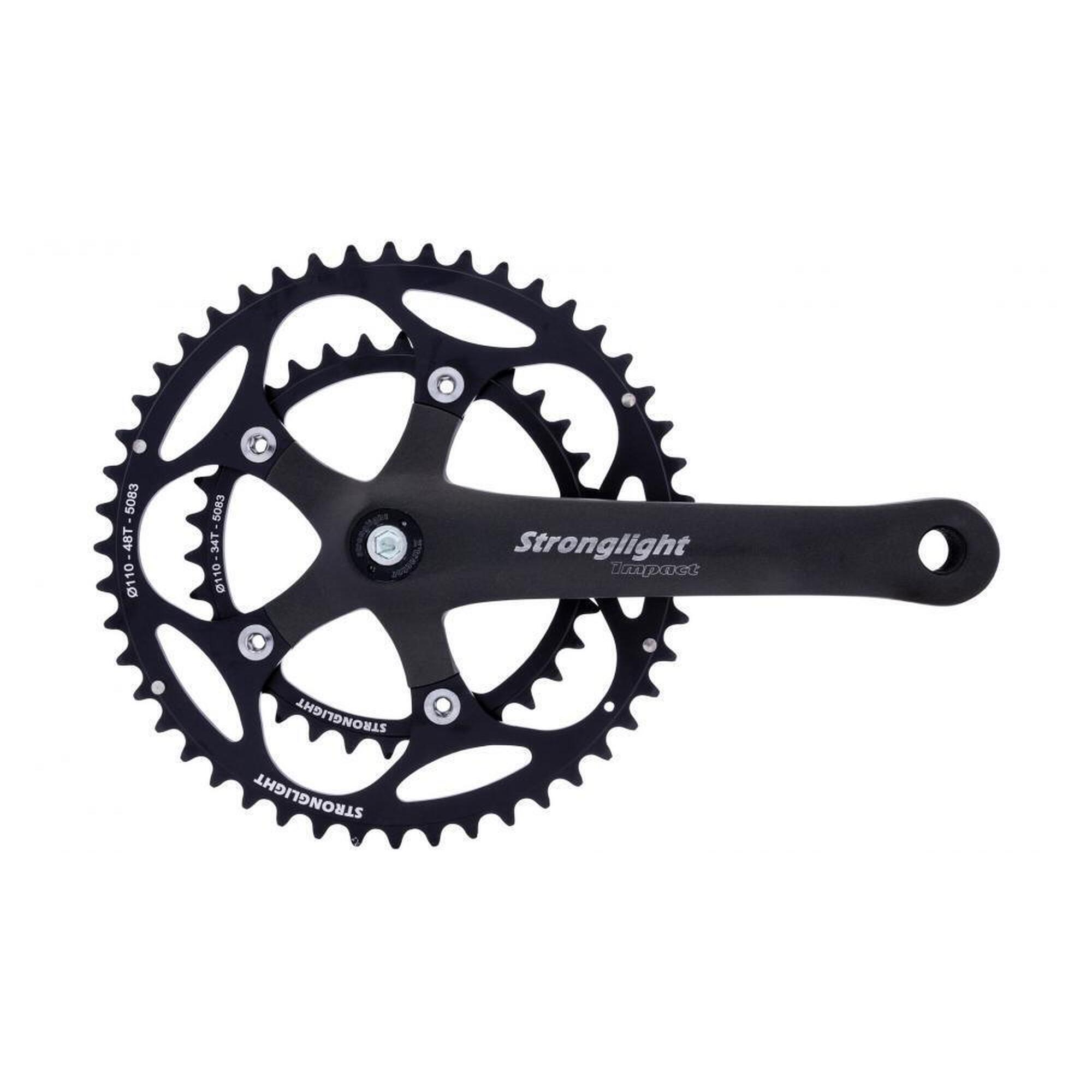 Zestaw korbowy Stronglight Impact Compact 34/48t 170mm