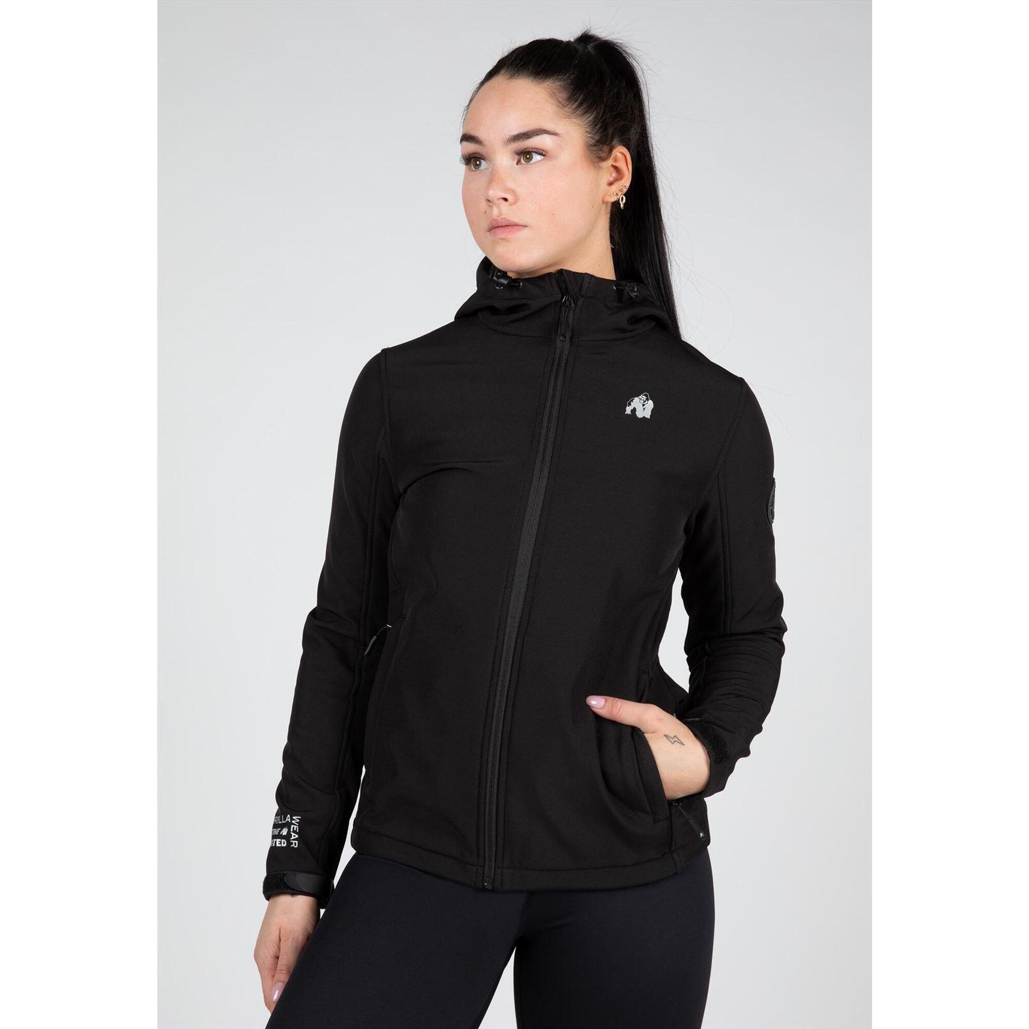 Mina Softshell Kurtka - Czarny