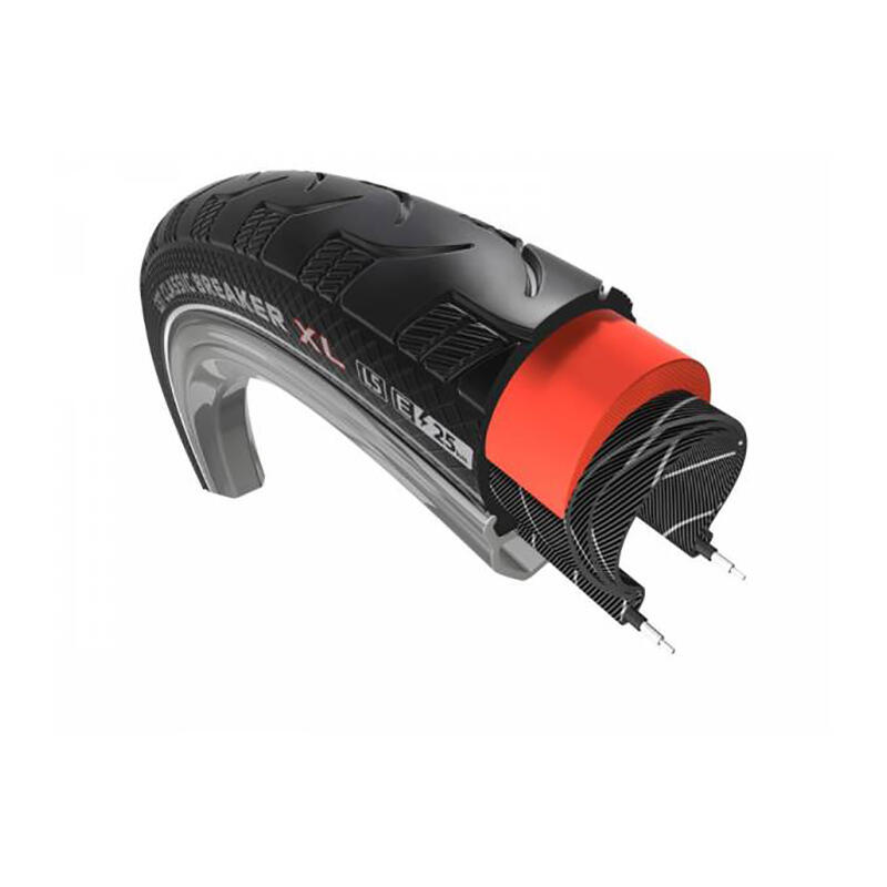 Opona sztywna z reflektorem CST Breaker plus XL 28x1.40 37-622