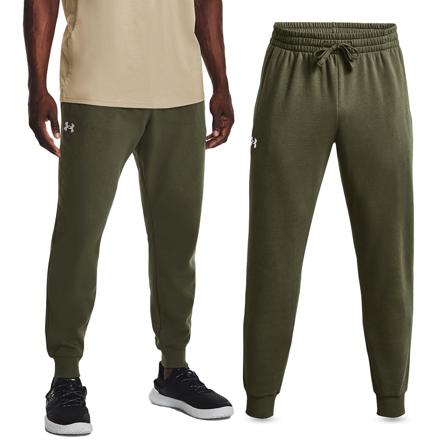 Spodnie fitness męskie Under Armour Rival Fleece Joggers