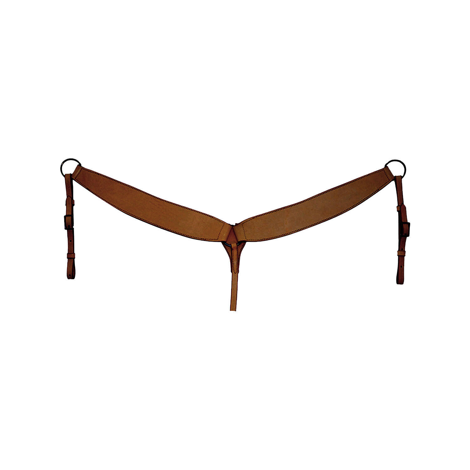 Skórzany gładki naszyjnik myśliwski w stylu western Lakota