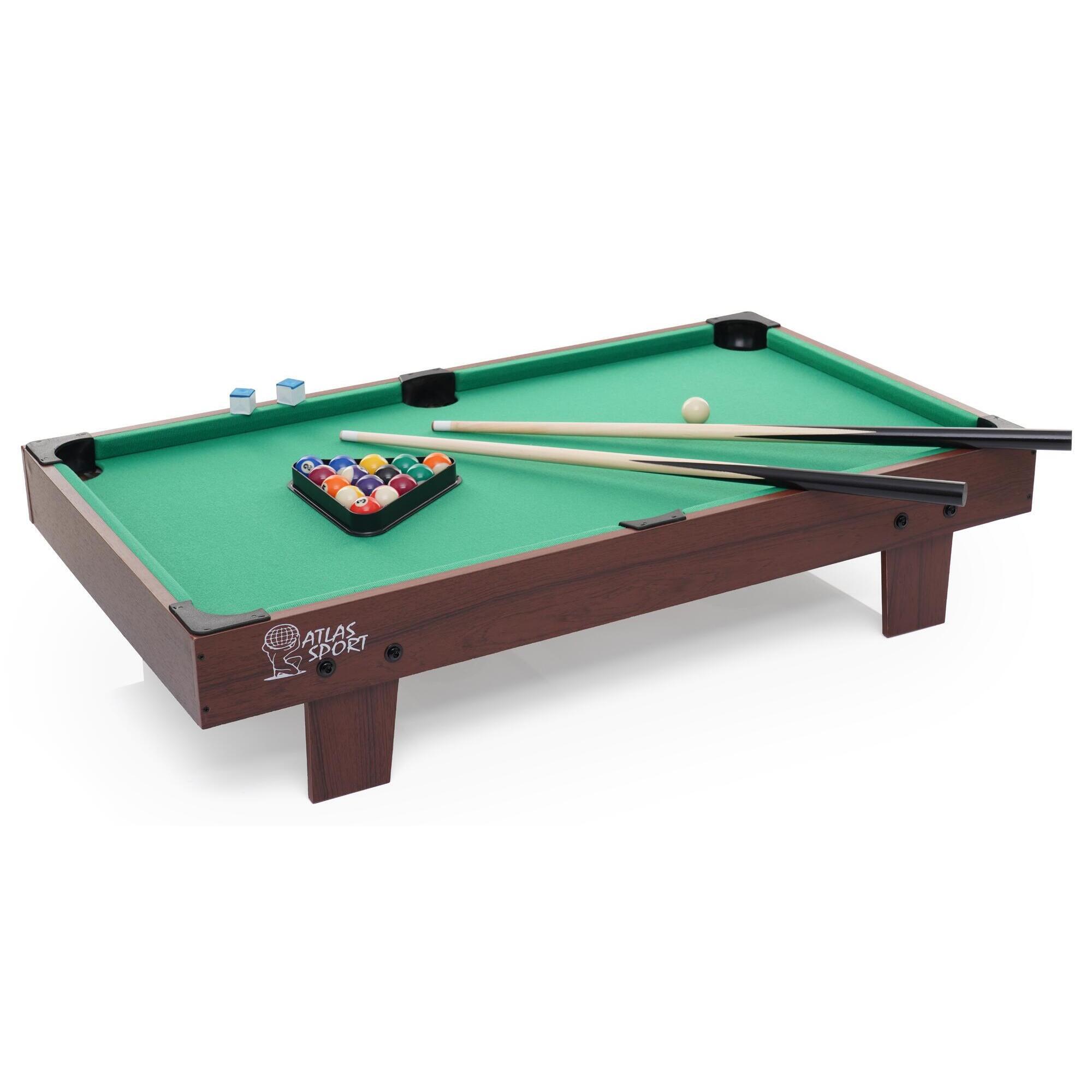 Stół Do Bilarda Bilard Zestaw Bilardowy Dla Dzieci Duży 620B Atlas Sport