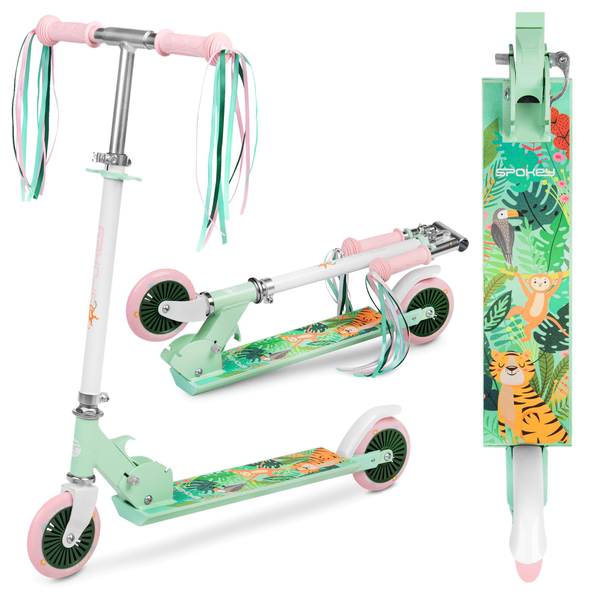 Hulajnoga dziecięca Spokey Duke składana z frędzlami