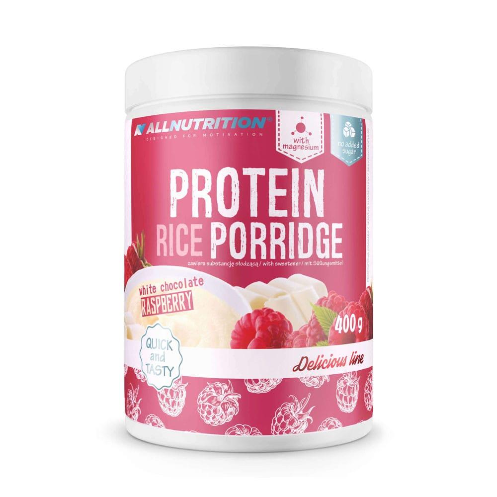 Kaszka ryżowa z białkiem PROTEIN RICE PORRIDGE 400g Biała czekolada-malina