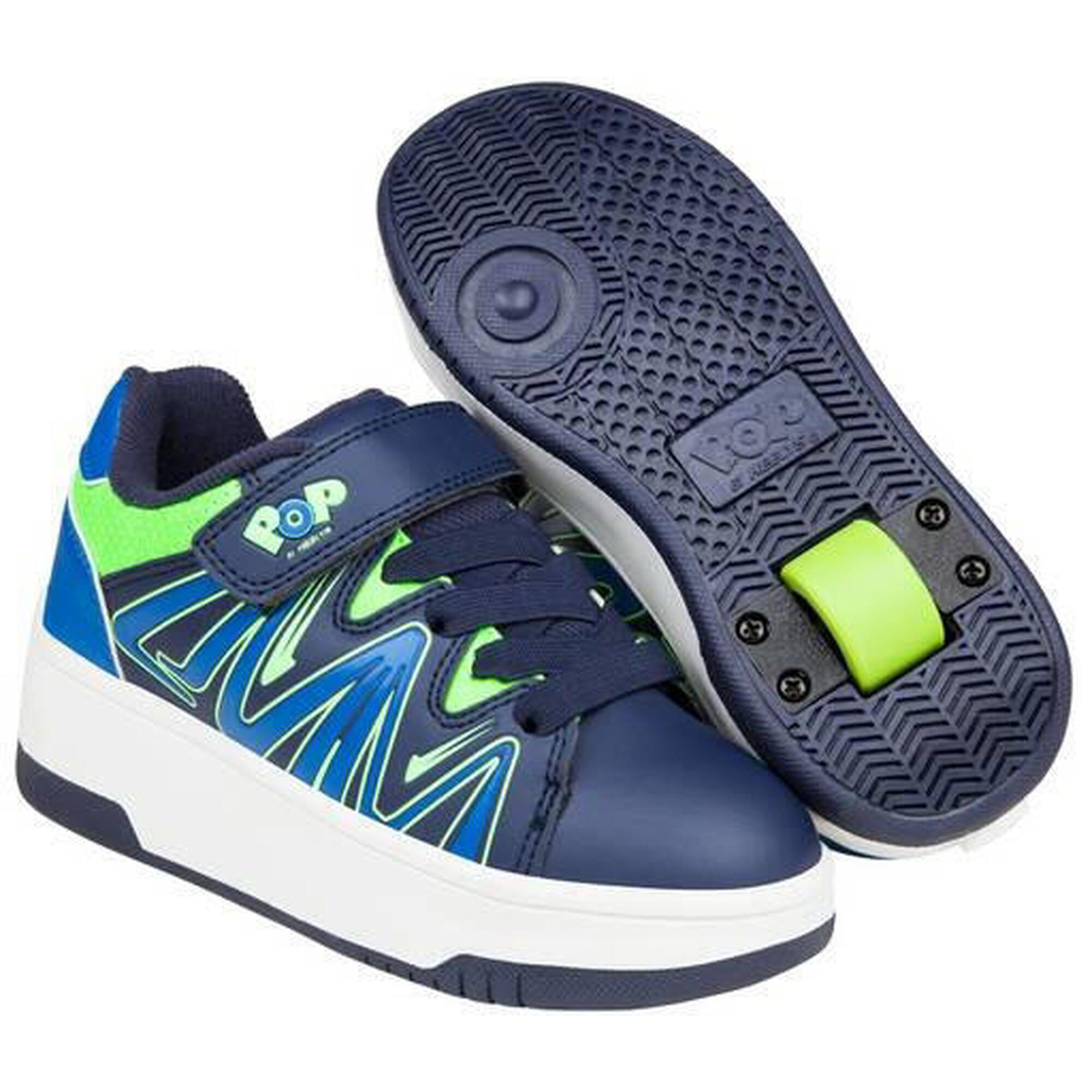 Buty dziecięce Heelys Pop Shoes Navy-Royal-Lime 30