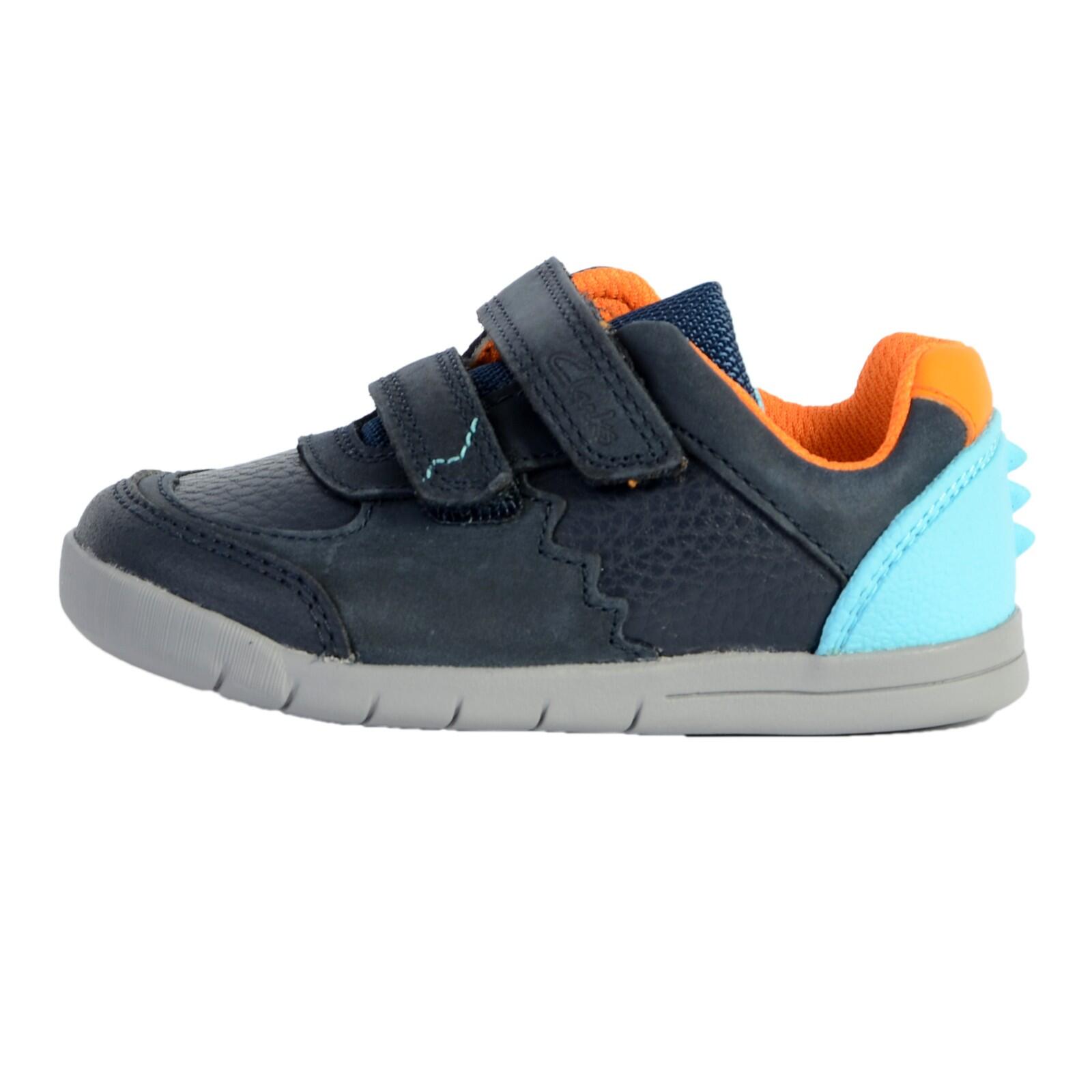 Buty CLARKS REX QUEST T Niebieski