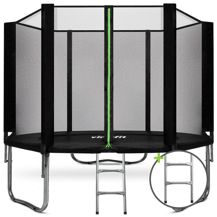 Trampolina z siatką zabezpieczającą - okrągła - 305 cm