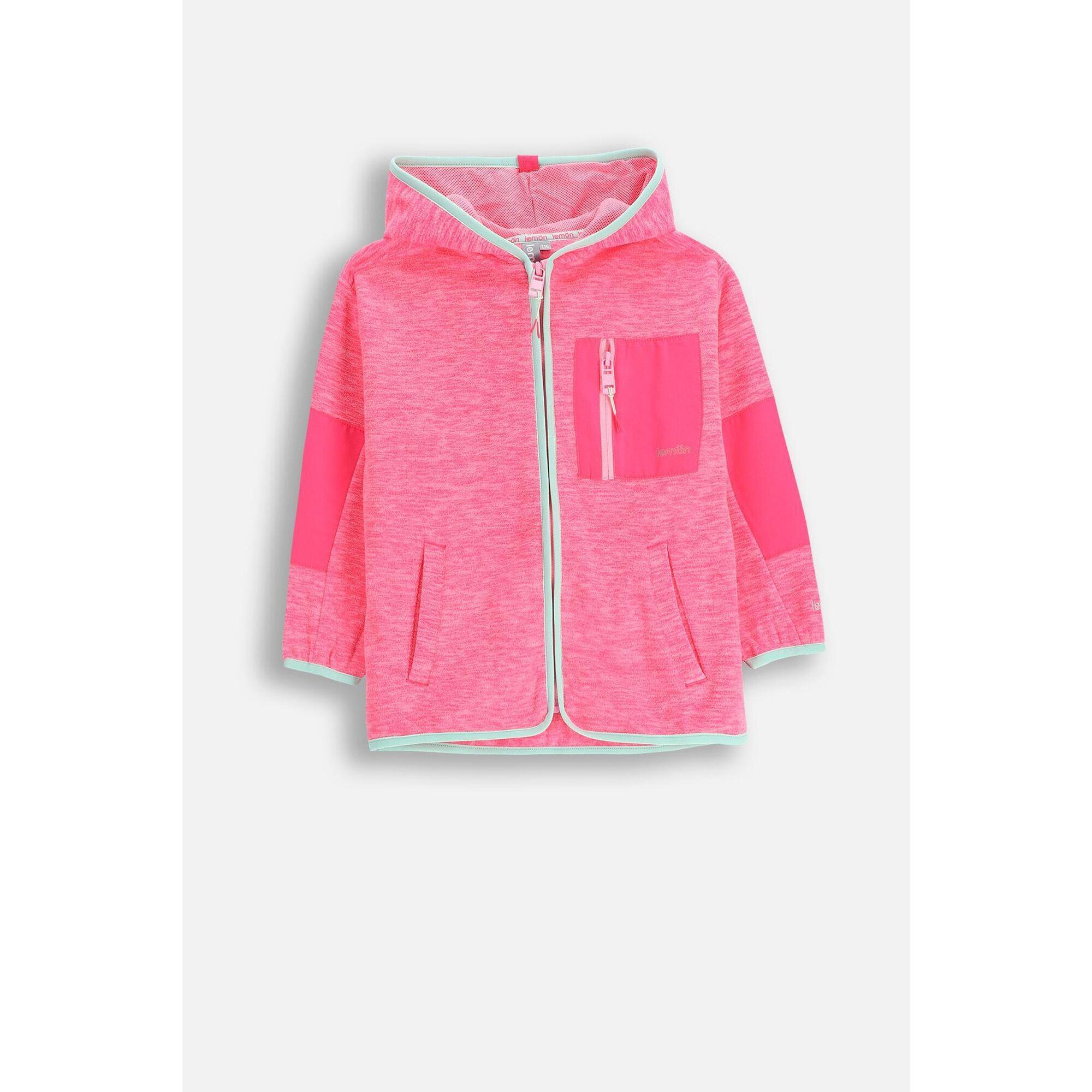 Polar turystyczny dziewczęcy bluza rozpinana Lemon Explore ZL5