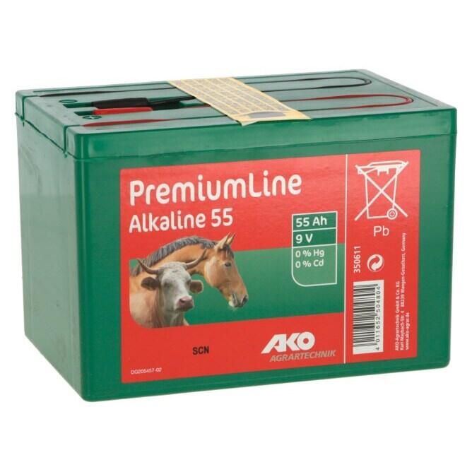 Bateria Ako Alcaline 55 Ah, 9V