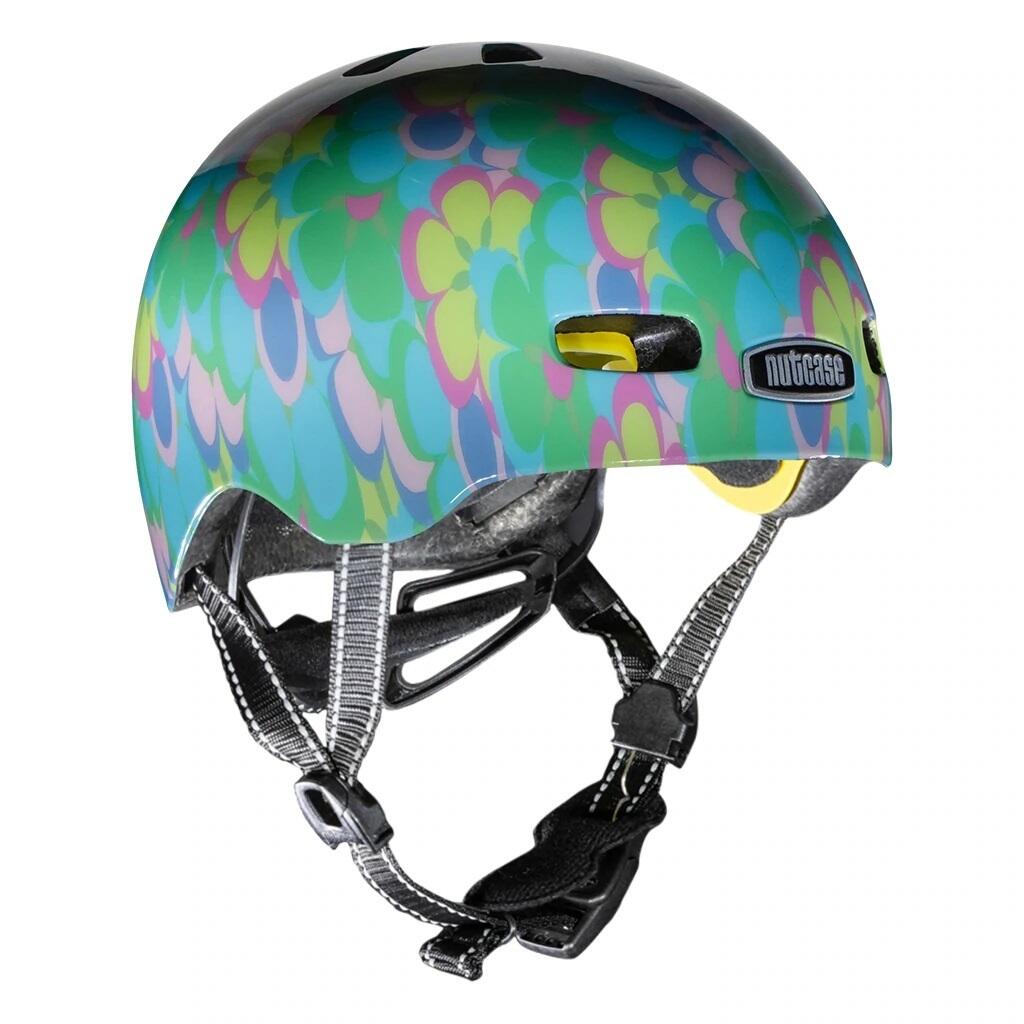 Kinder-Fahrradhelm Baby Nutty, Petal To Metal