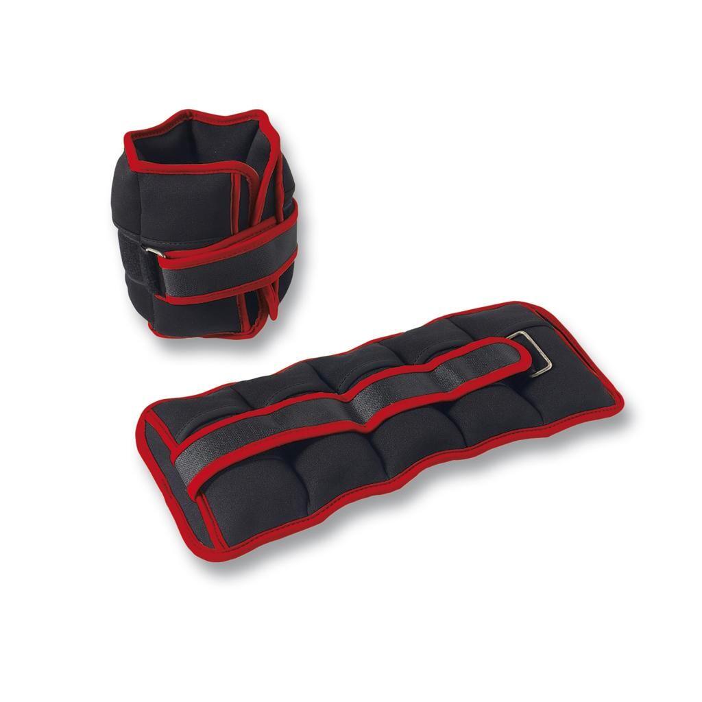 Para regulowanych obciążników na nadgarstki/kostki do 2 kg każdy