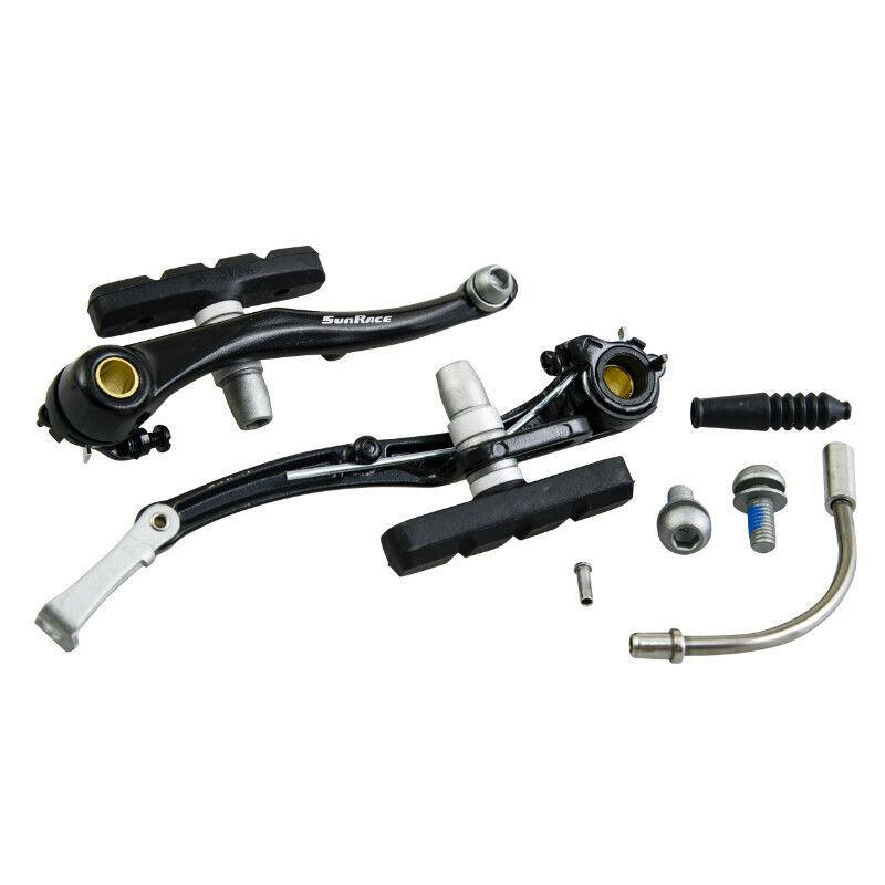 zacisk hamulcowy vtt-city aluminiowy przedni kolanko Sunrace 90