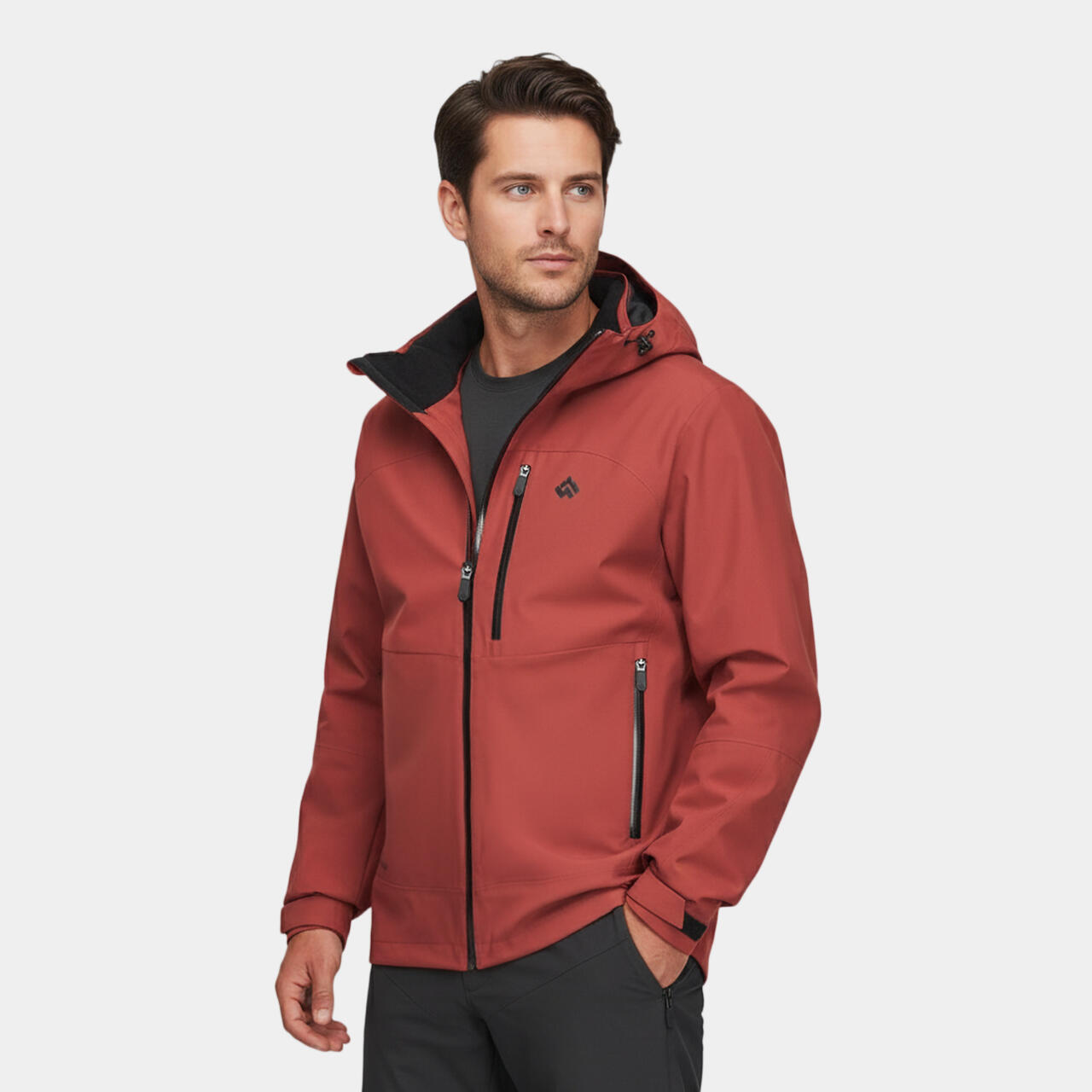 Kurtka męska hardshell membrana wodoodporności Alpinus Gedu