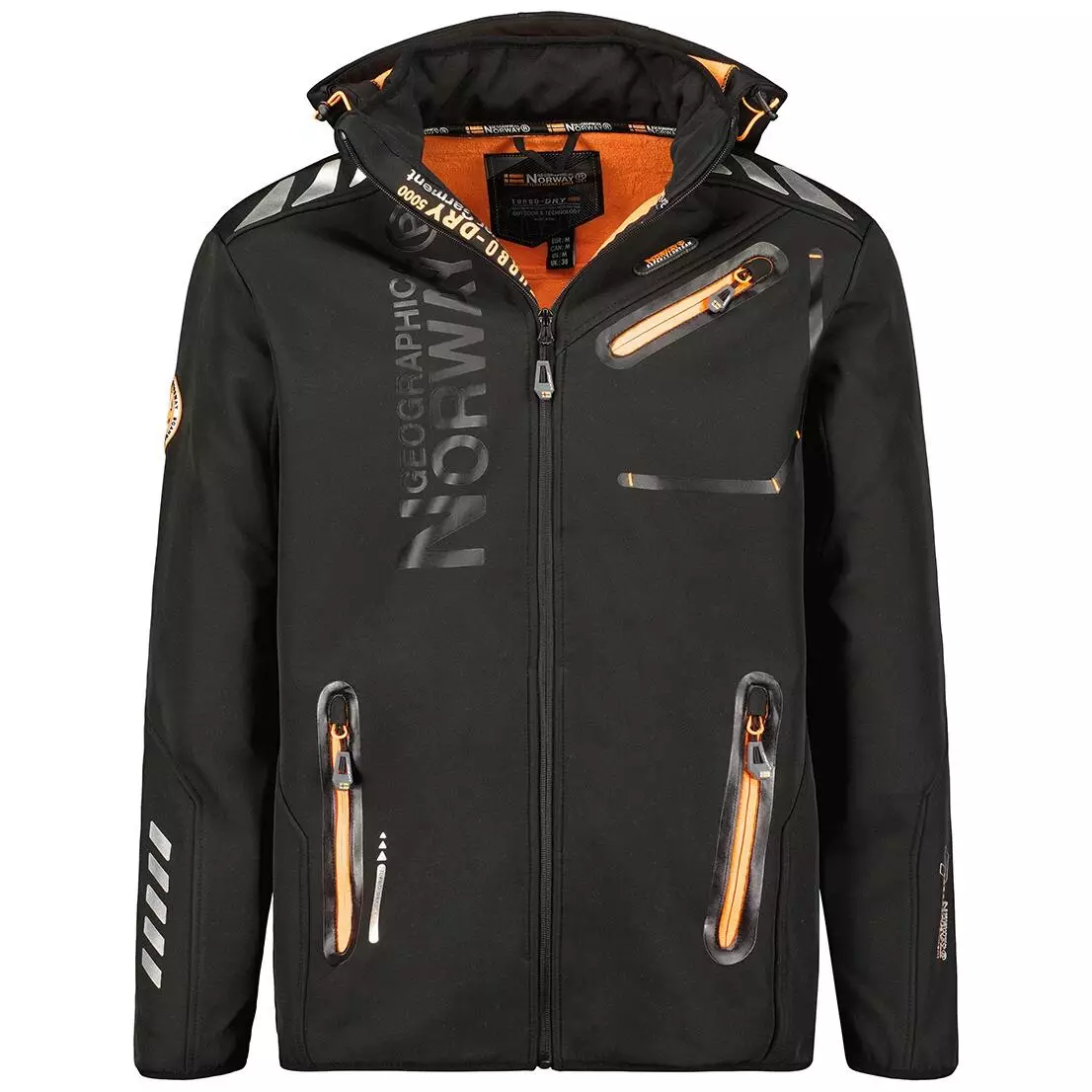 Kurtka sportowa męska Geographical Norway Royaute DB MEN 068 czarna