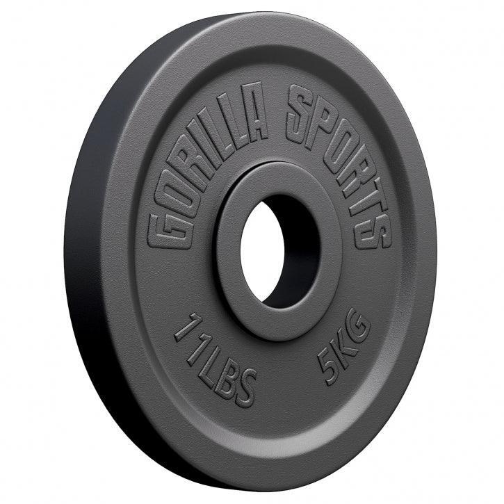 Obciążenie olimpijskie (1,25 - 25 kg) 51 mm talerz żeliwny Gorilla Sports