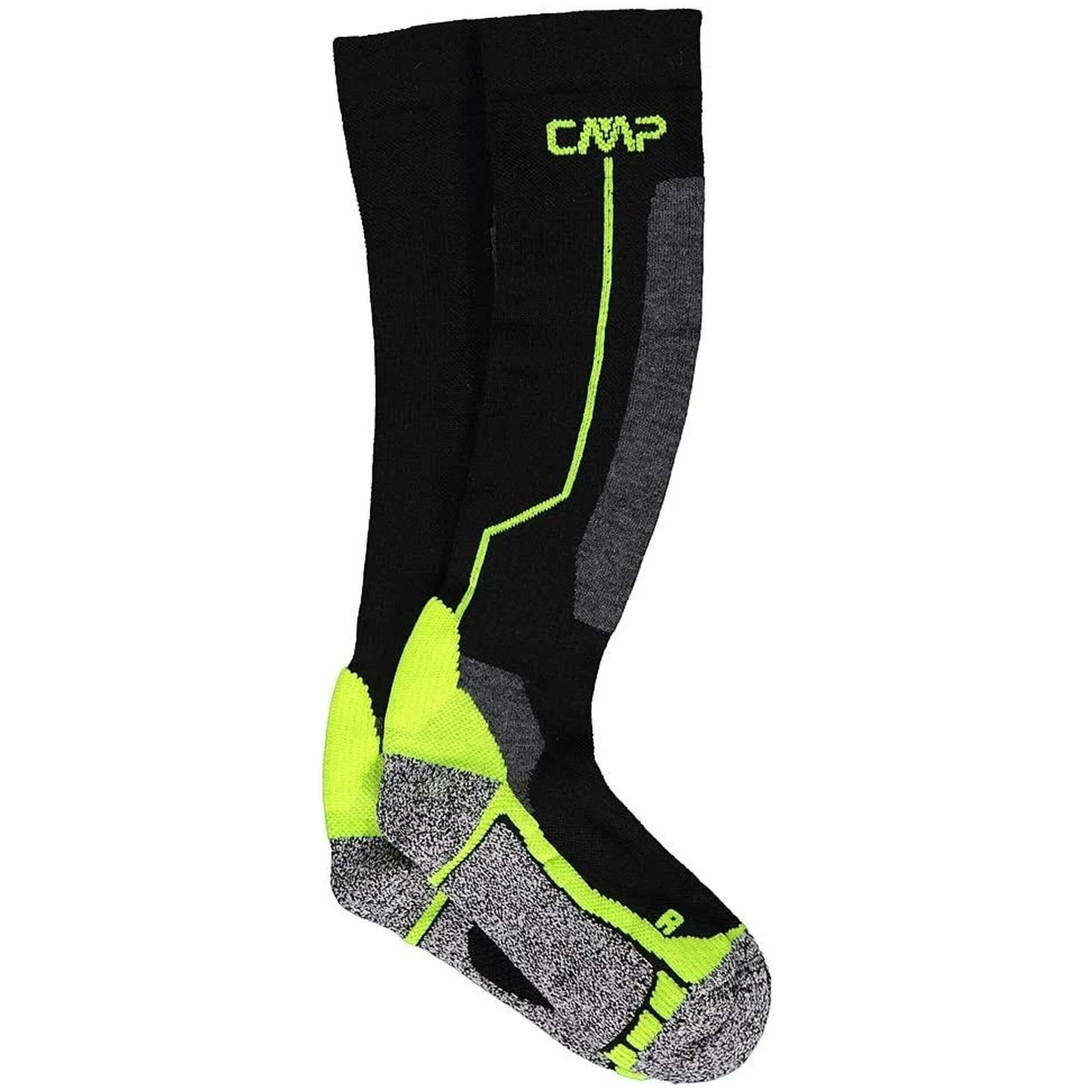 Skarpety narciarskie dziecięce CMP wełniane oddychające komfortowe