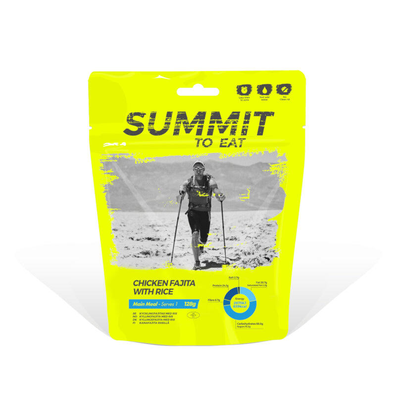 Danie liofilizowane Fajita z kurczaka z ryżem Summit to Eat 128 g