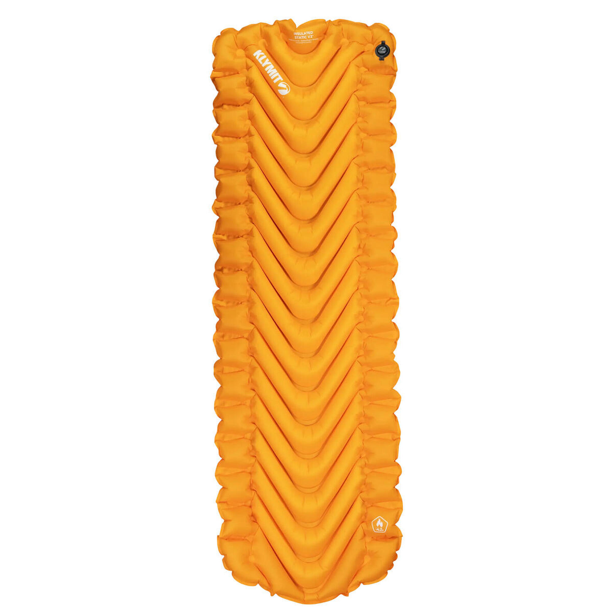 Materac dmuchany Klymit Insulated Static V2 - safron