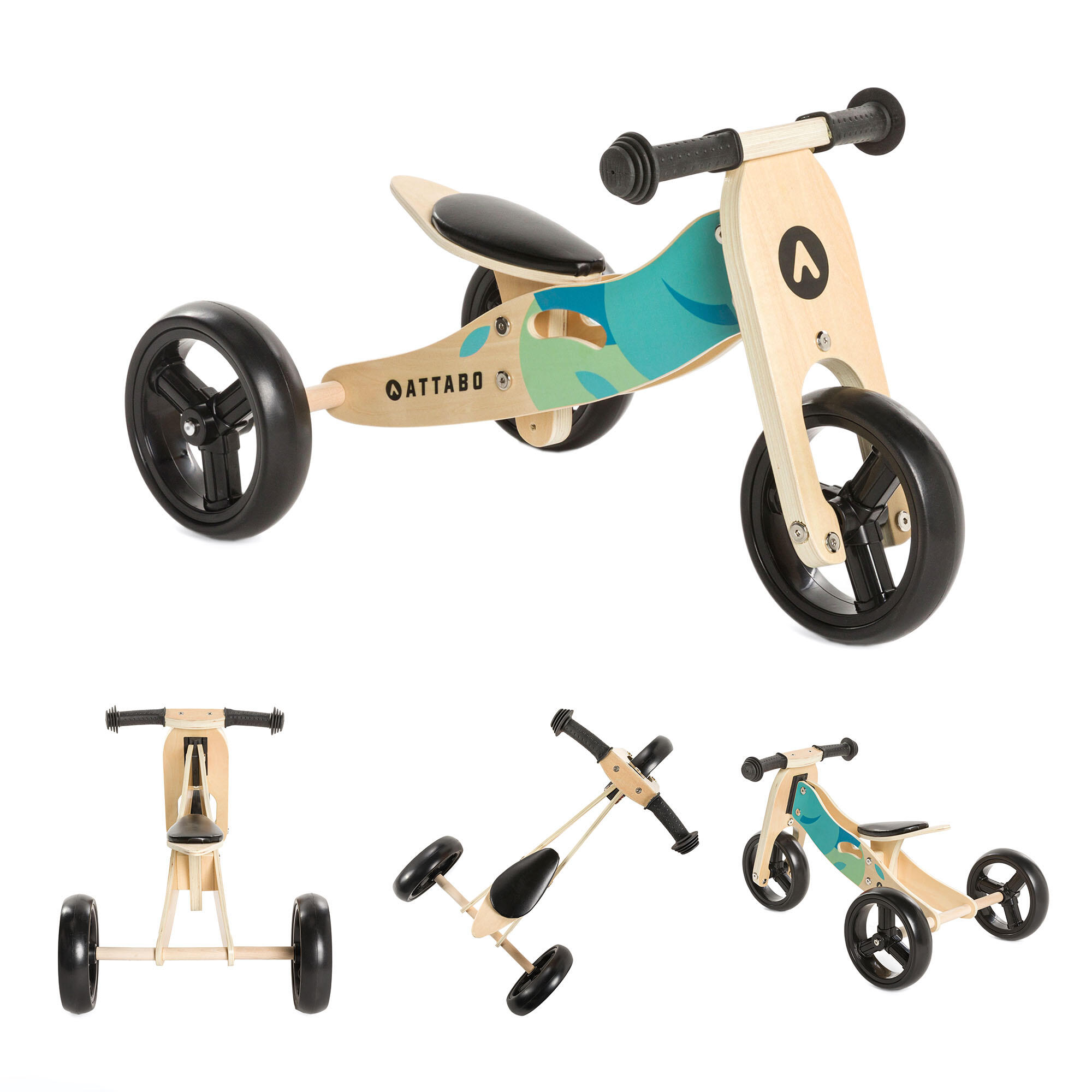 Rowerek biegowy ATTABO Ride 2w1 7"