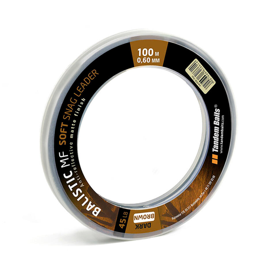 Strzałowka Balistic MF snag leaders 100 m / 0,6 mm / 45 lb Ciemny brąz