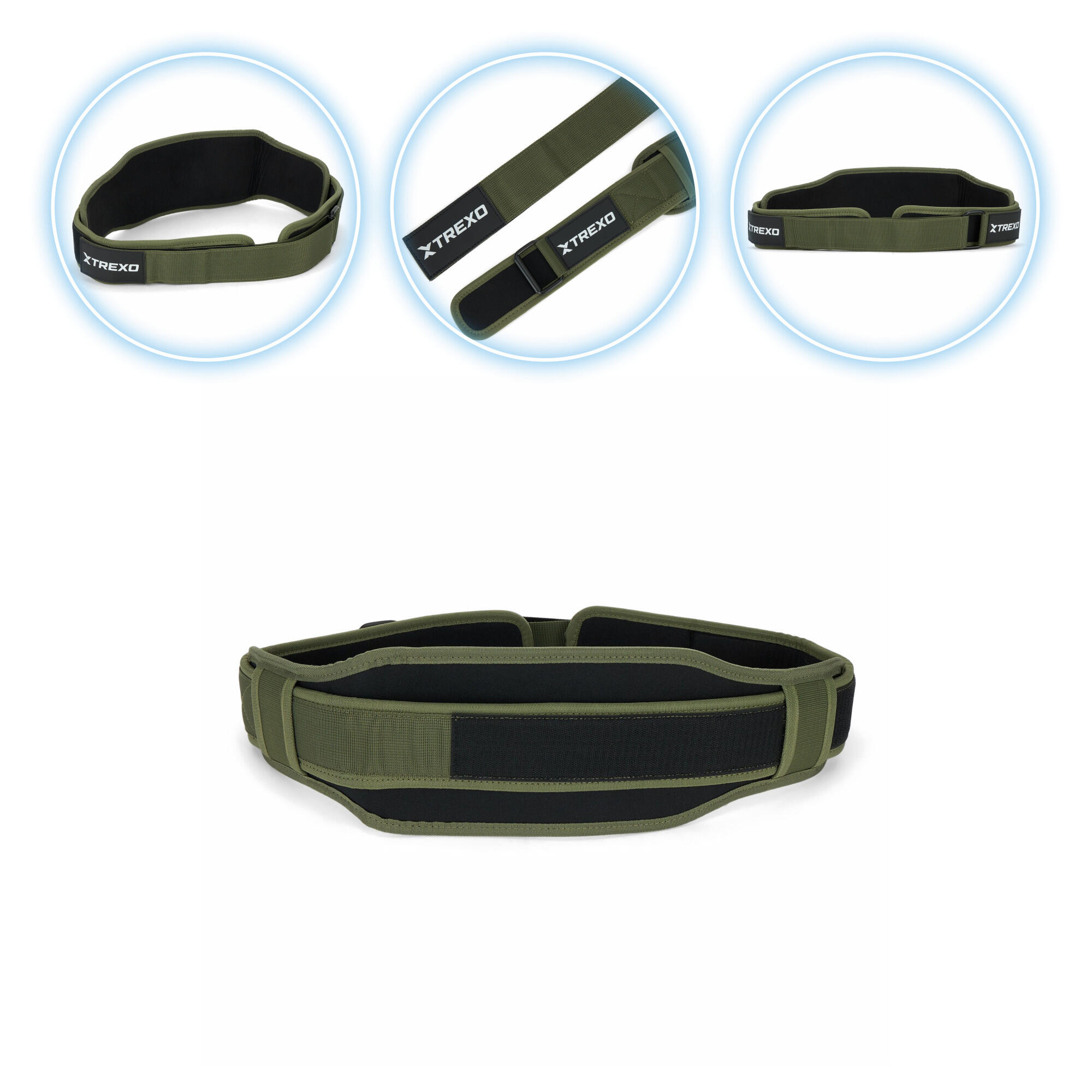 Pas do podnoszenia ciężarów XTREXO neoprenowy
