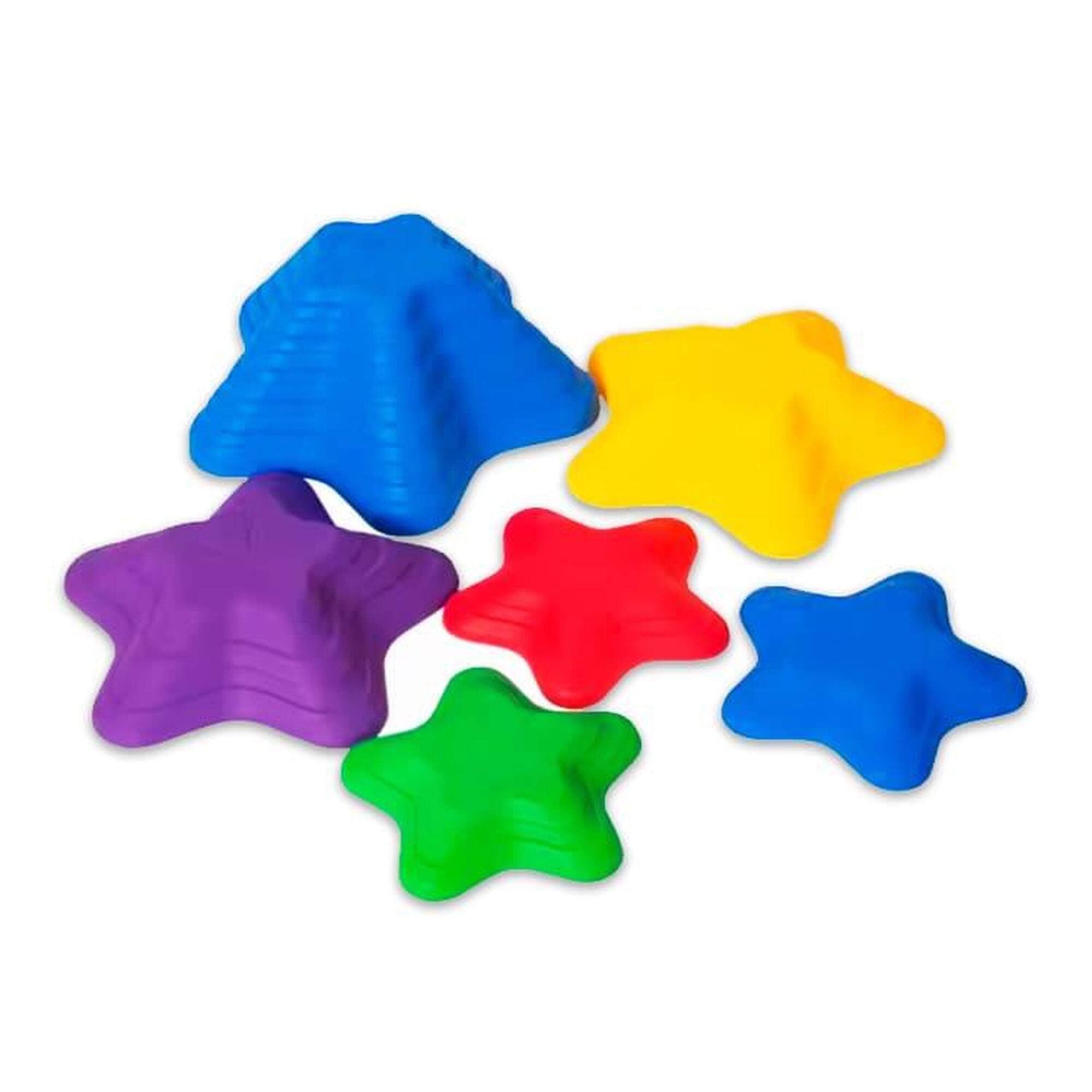 ścieżka sensoryczna kamienie rzeczne Rozgwiazda 6 szt