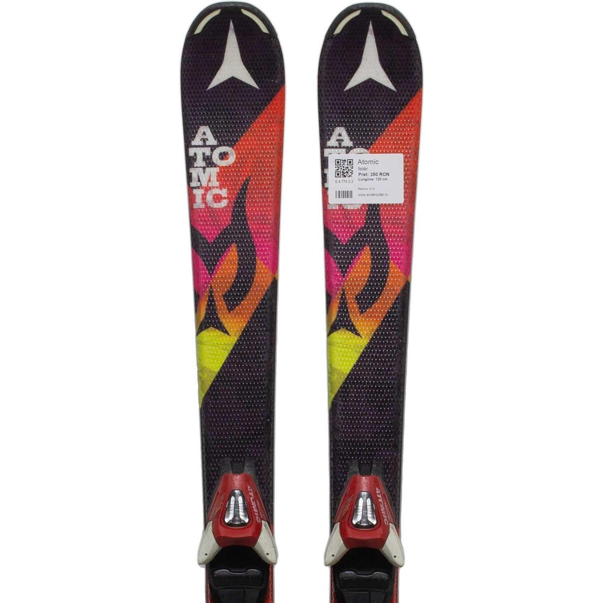 Second Life- Narty ATOMIC Redster, 120 cm- Stan dobry